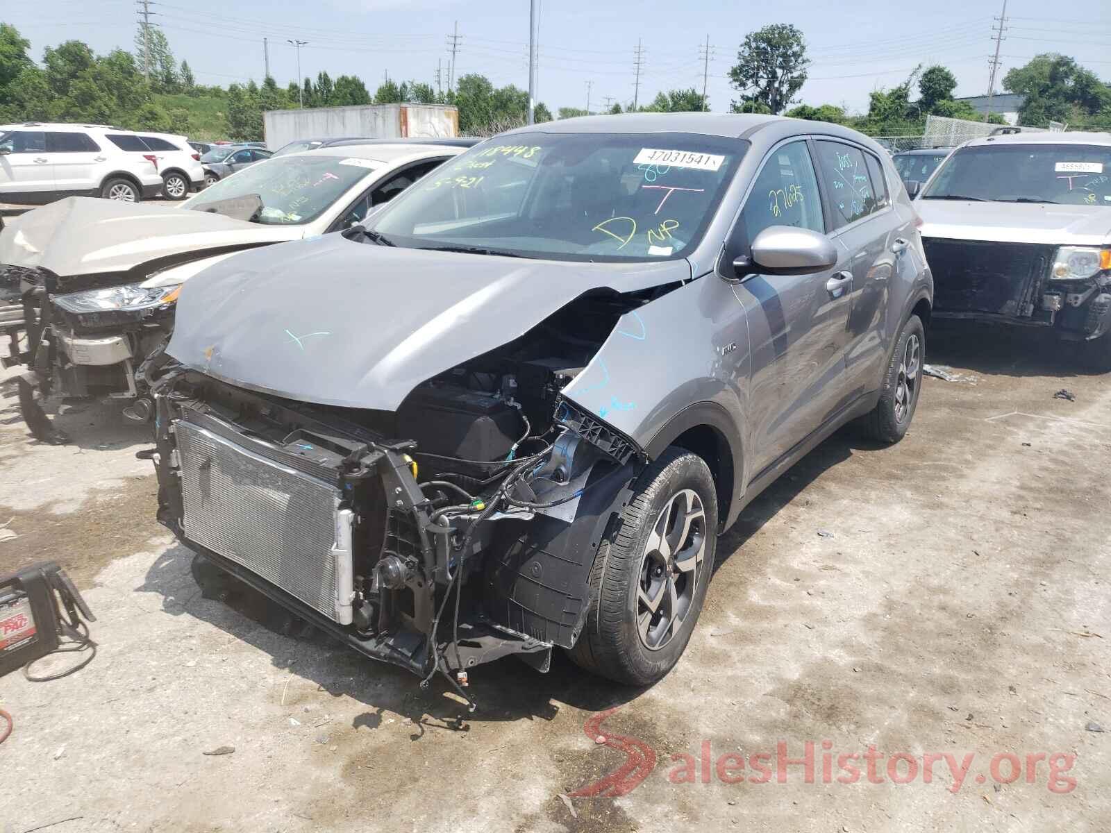 KNDPMCAC4L7700435 2020 KIA SPORTAGE