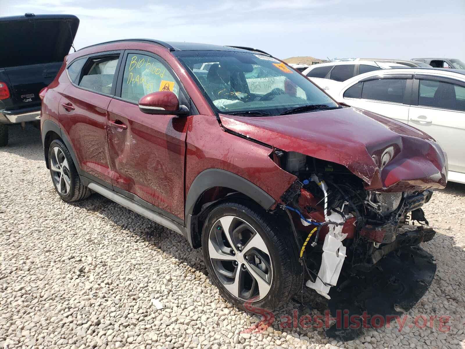 KM8J3CA21JU778276 2018 HYUNDAI TUCSON