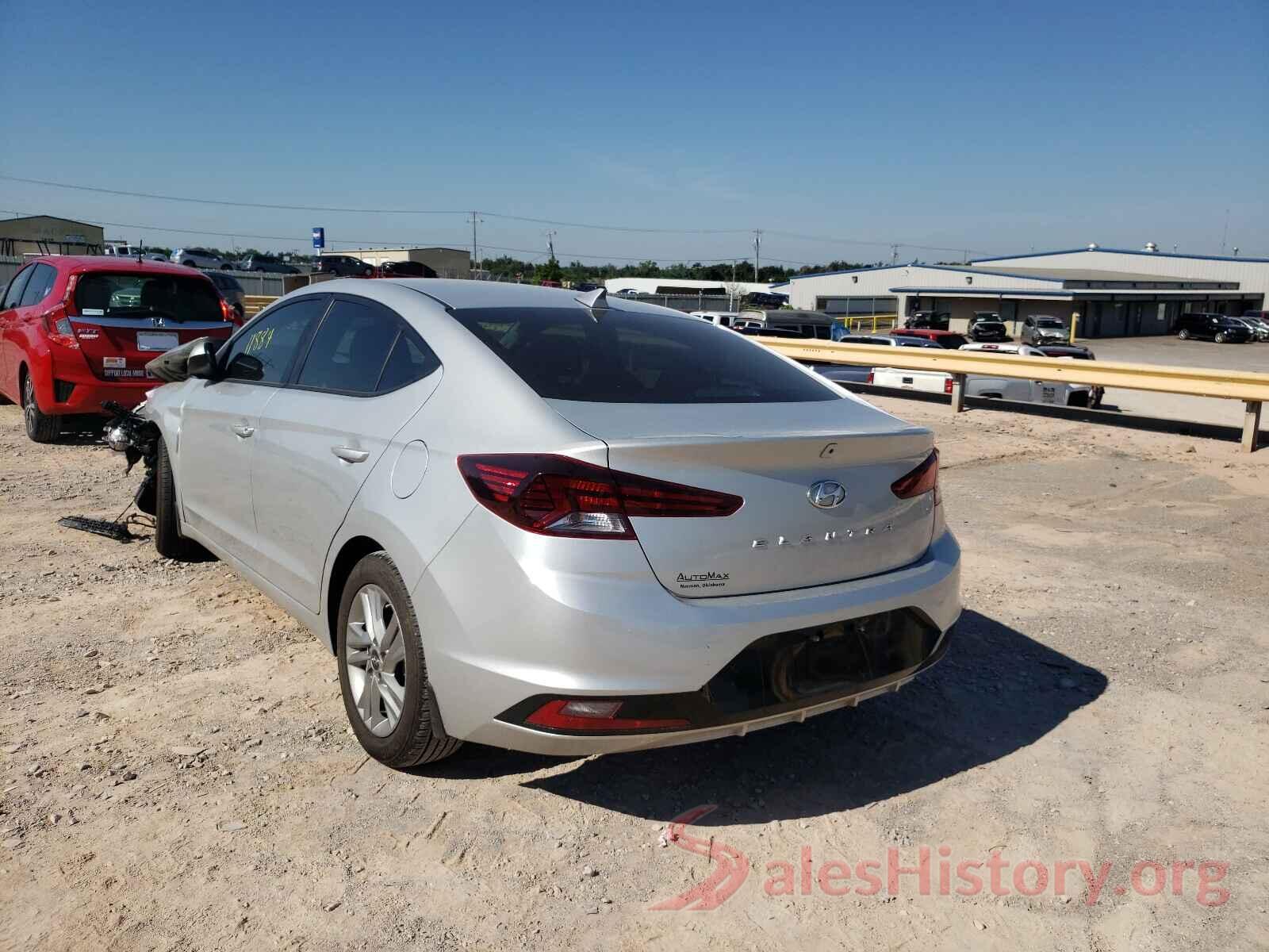 5NPD84LF4LH540931 2020 HYUNDAI ELANTRA