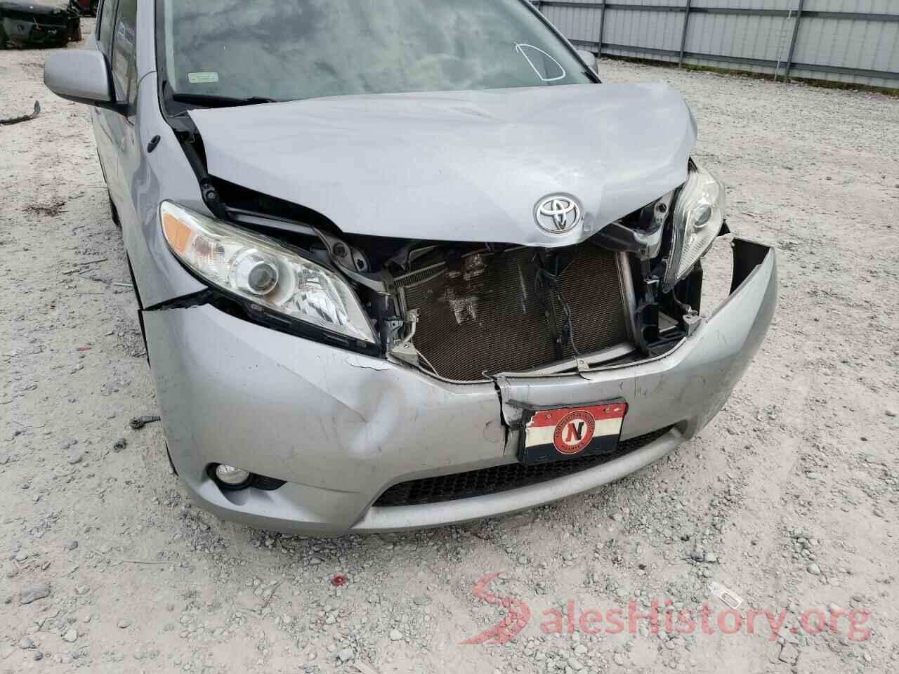 5TDYK3DC2DS374275 2013 TOYOTA SIENNA