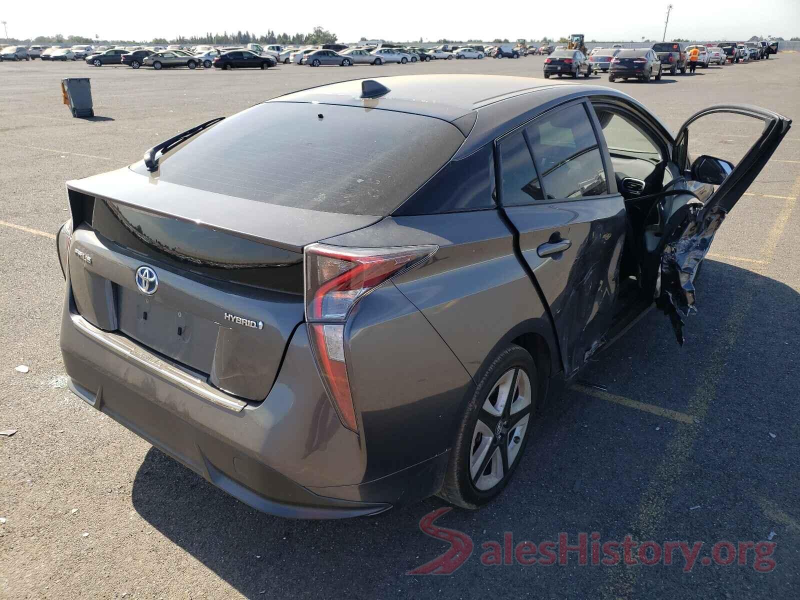 JTDKARFU0G3017345 2016 TOYOTA PRIUS