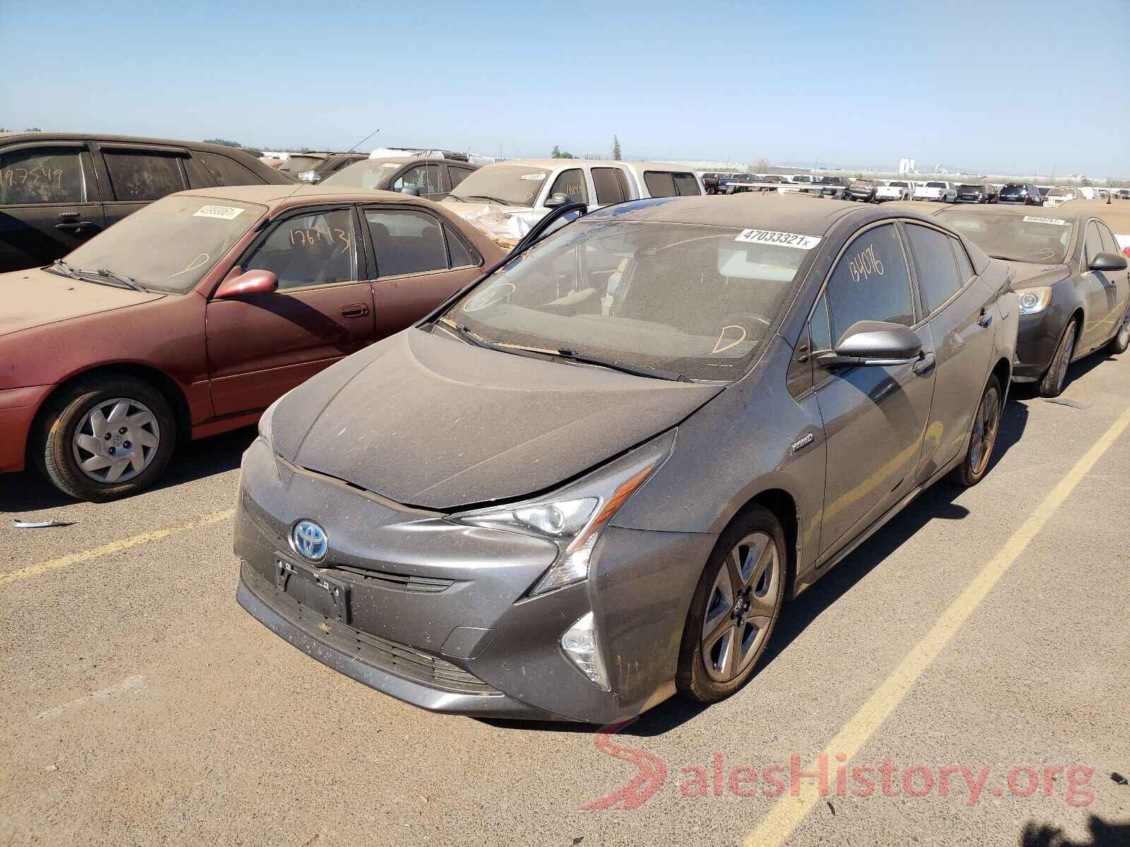 JTDKARFU0G3017345 2016 TOYOTA PRIUS