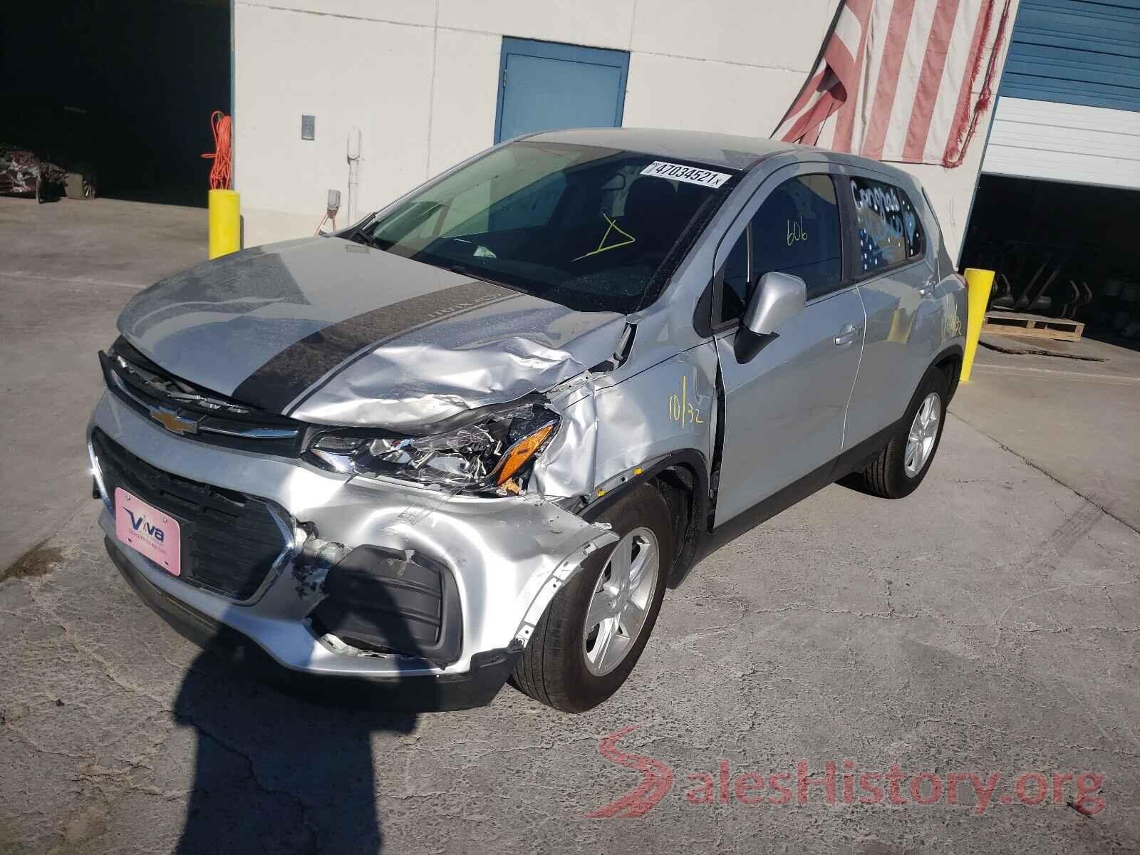 KL7CJKSBXMB305808 2021 CHEVROLET TRAX