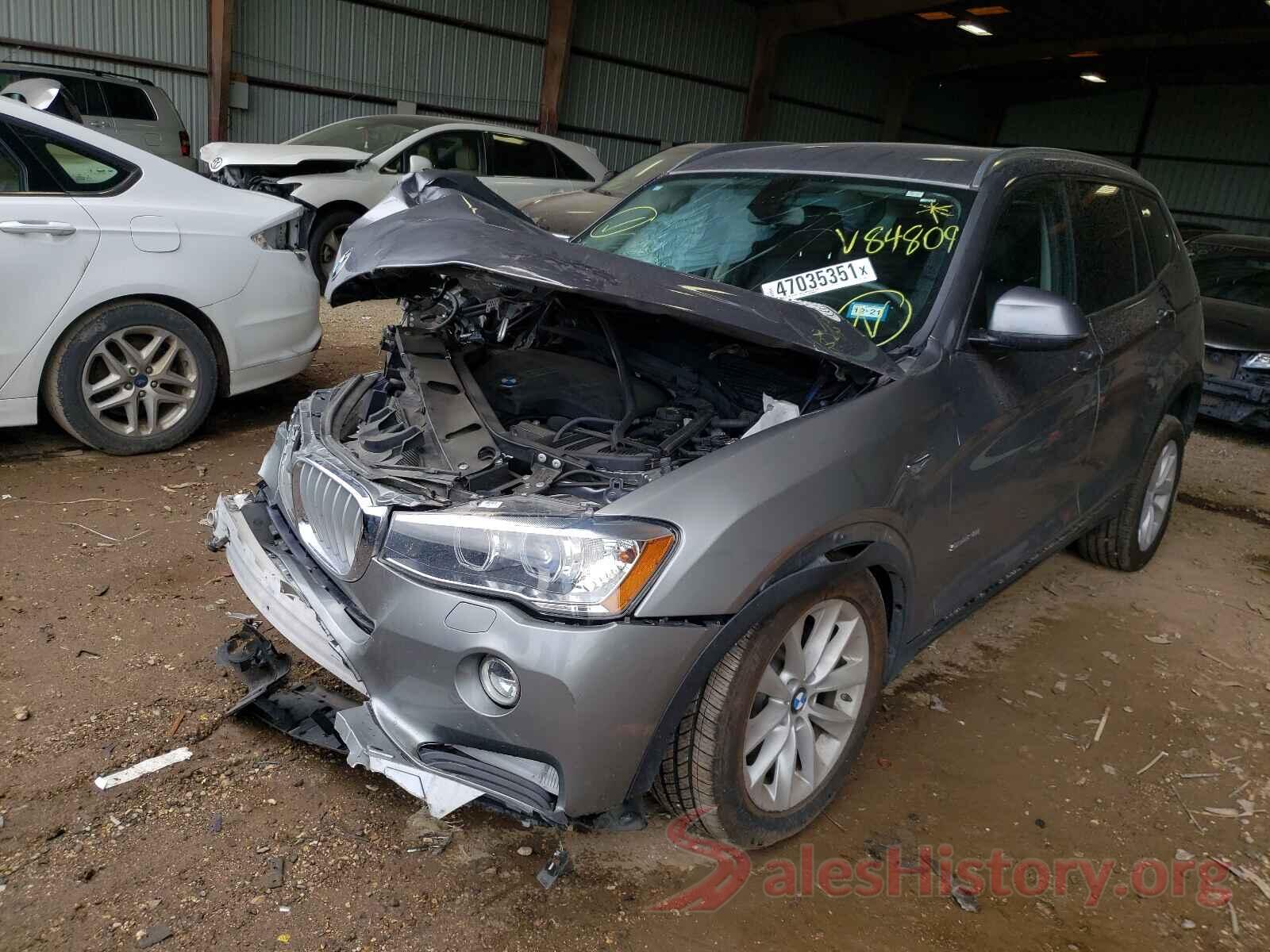 5UXWZ7C55H0V84809 2017 BMW X3