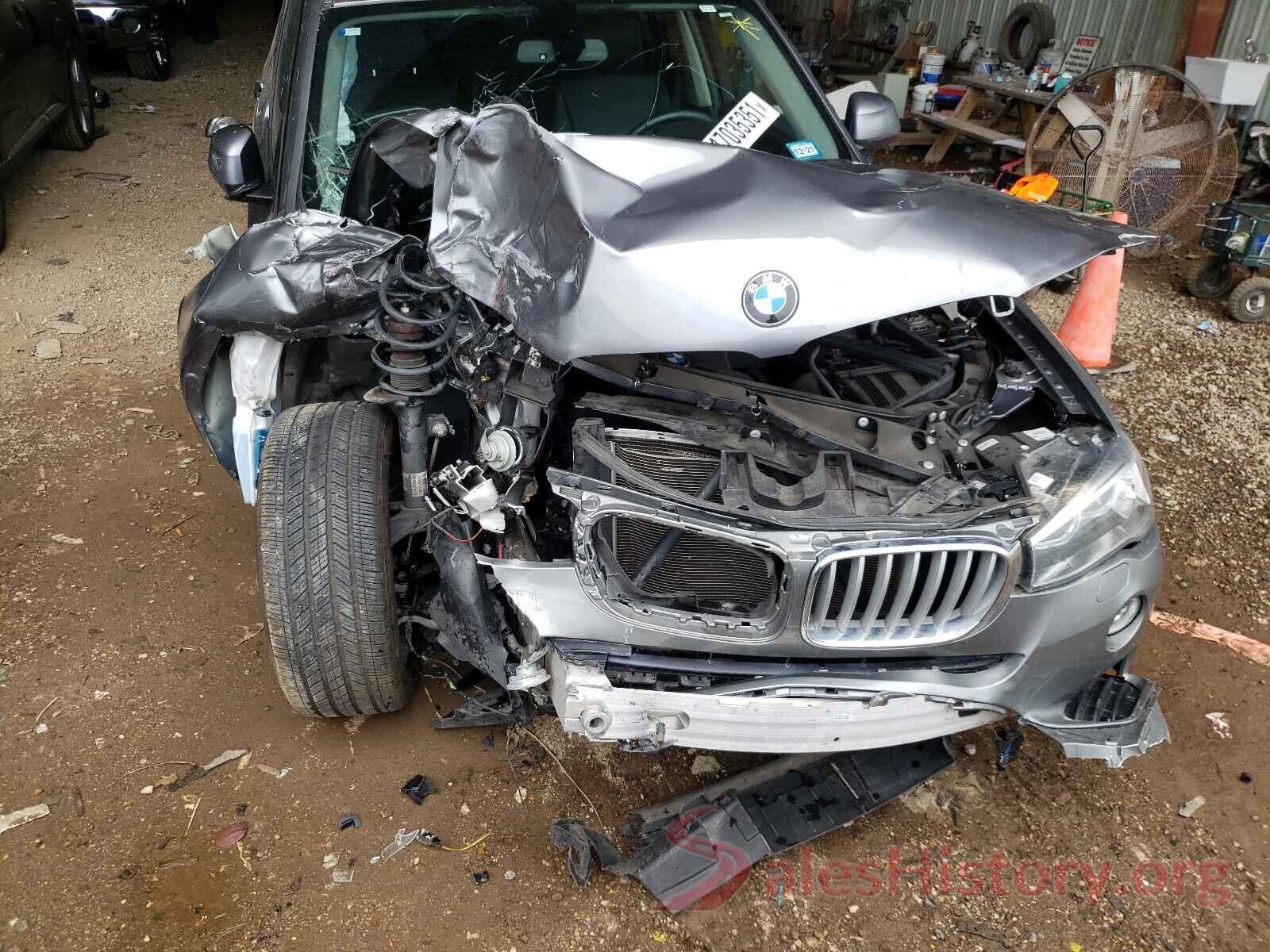 5UXWZ7C55H0V84809 2017 BMW X3