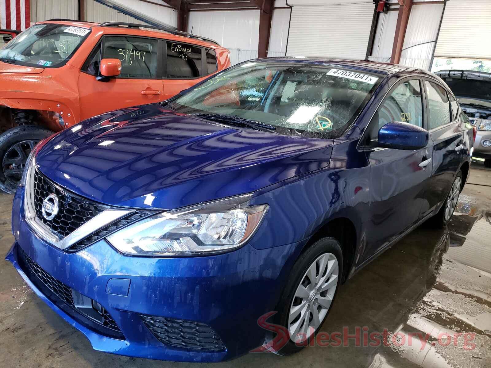 3N1AB7AP8KY368215 2019 NISSAN SENTRA