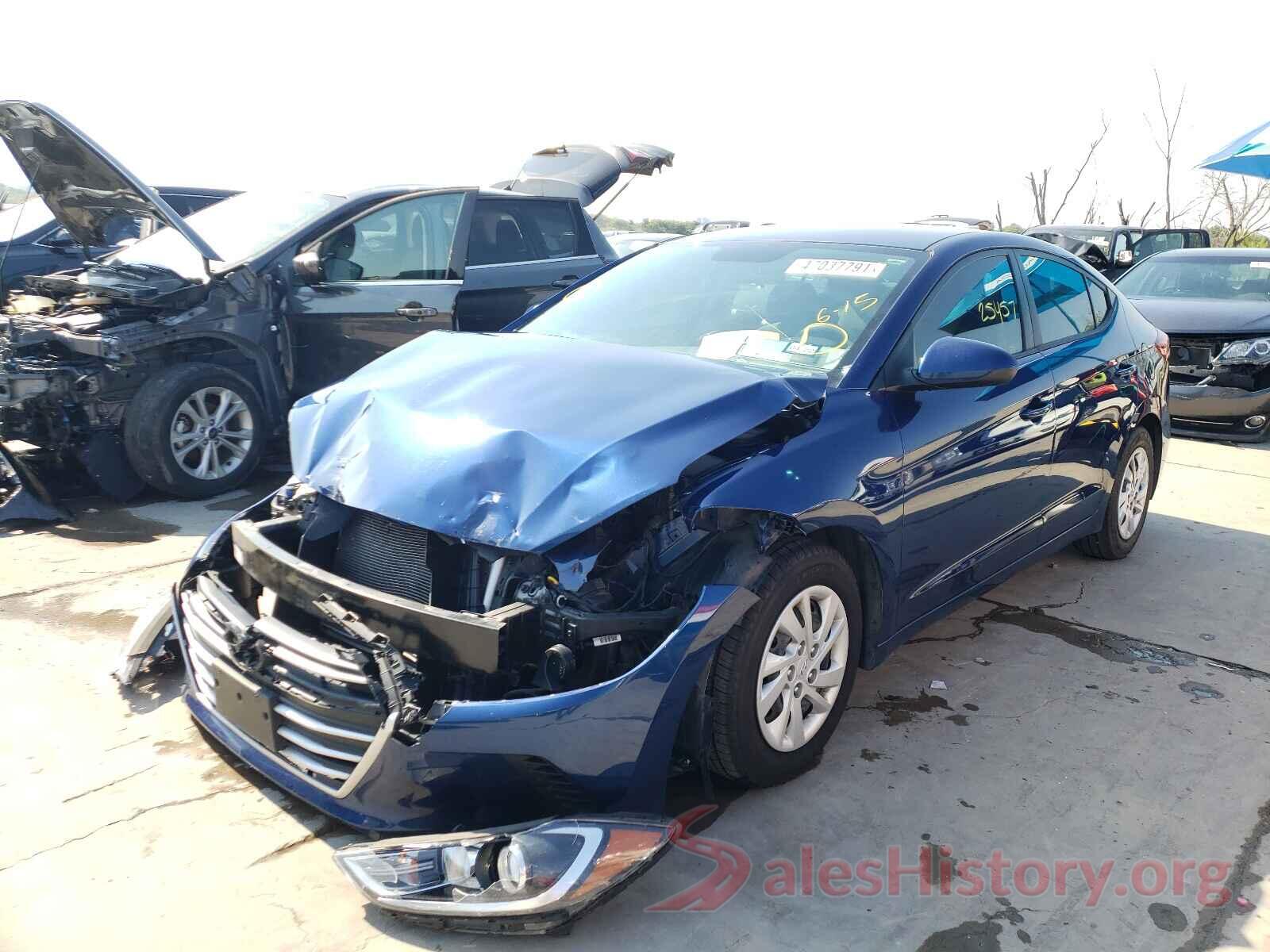 5NPD74LF0JH333808 2018 HYUNDAI ELANTRA