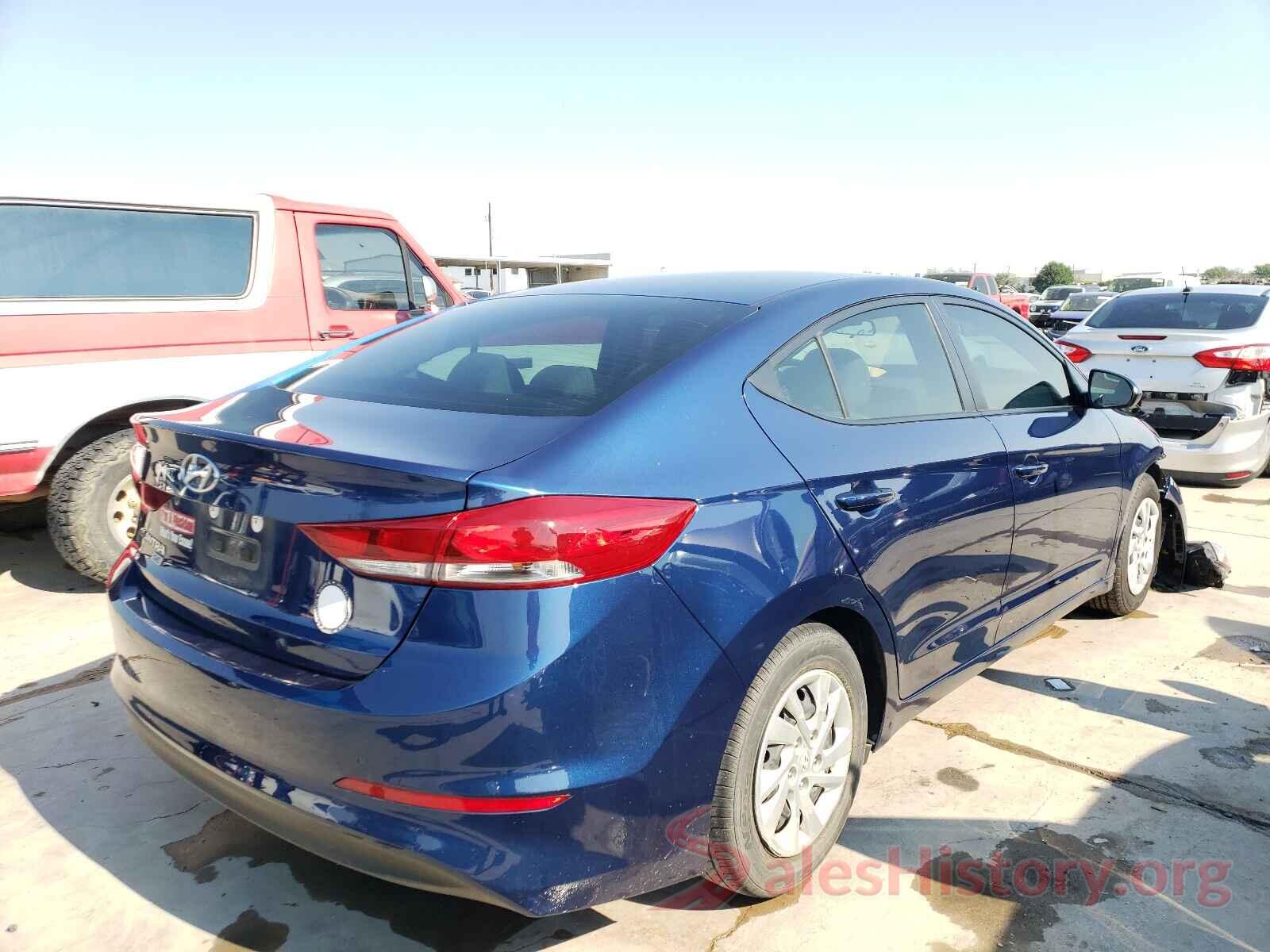 5NPD74LF0JH333808 2018 HYUNDAI ELANTRA