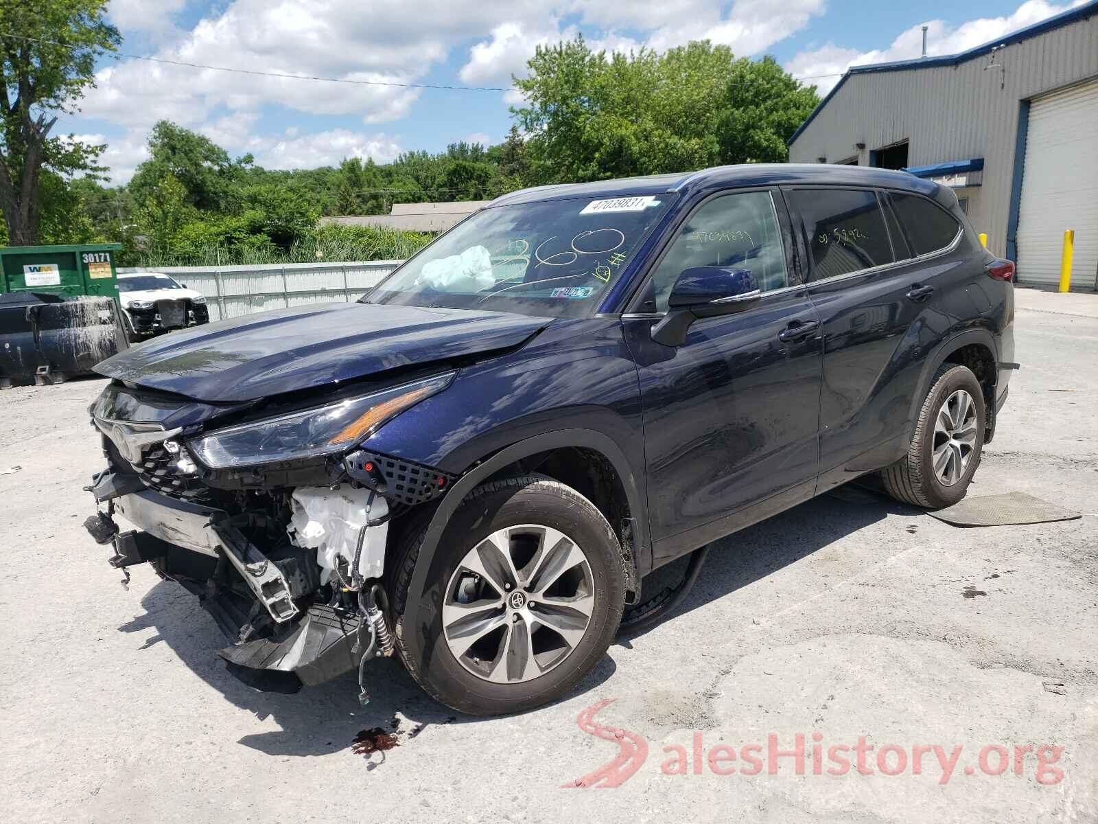 5TDHZRBH8MS065522 2021 TOYOTA HIGHLANDER