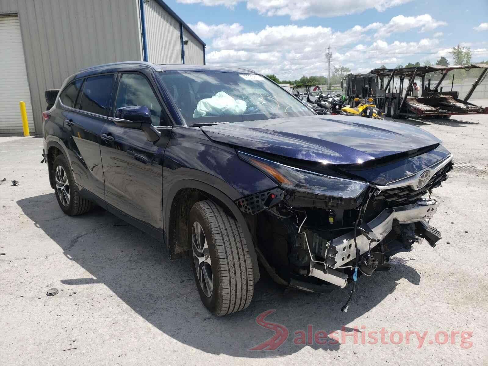 5TDHZRBH8MS065522 2021 TOYOTA HIGHLANDER