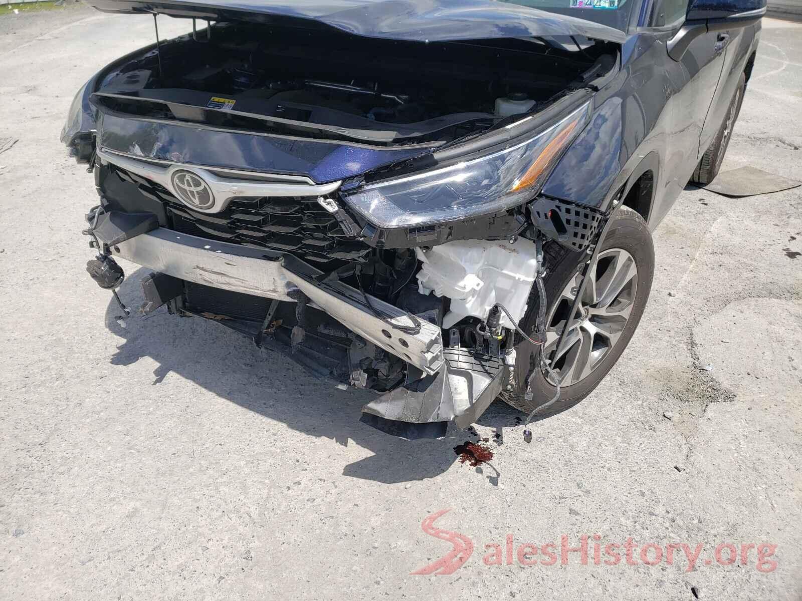 5TDHZRBH8MS065522 2021 TOYOTA HIGHLANDER