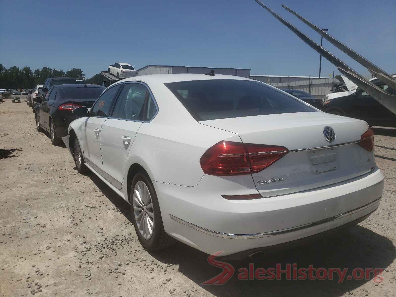 1VWBS7A32GC053499 2016 VOLKSWAGEN PASSAT