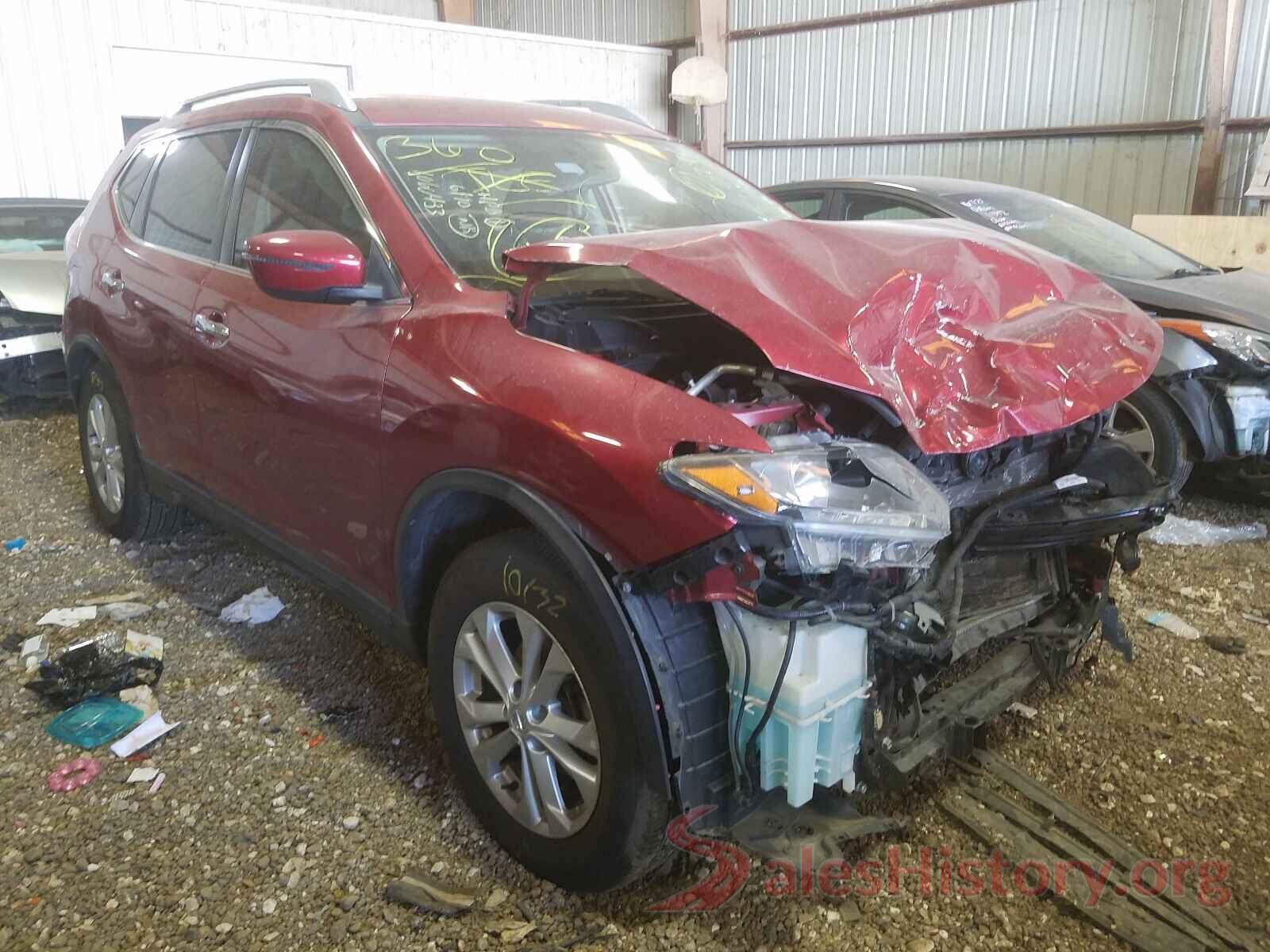 5N1AT2MT0GC899636 2016 NISSAN ROGUE