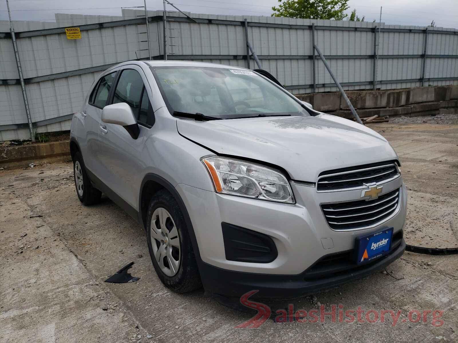 3GNCJKSB6GL184689 2016 CHEVROLET TRAX