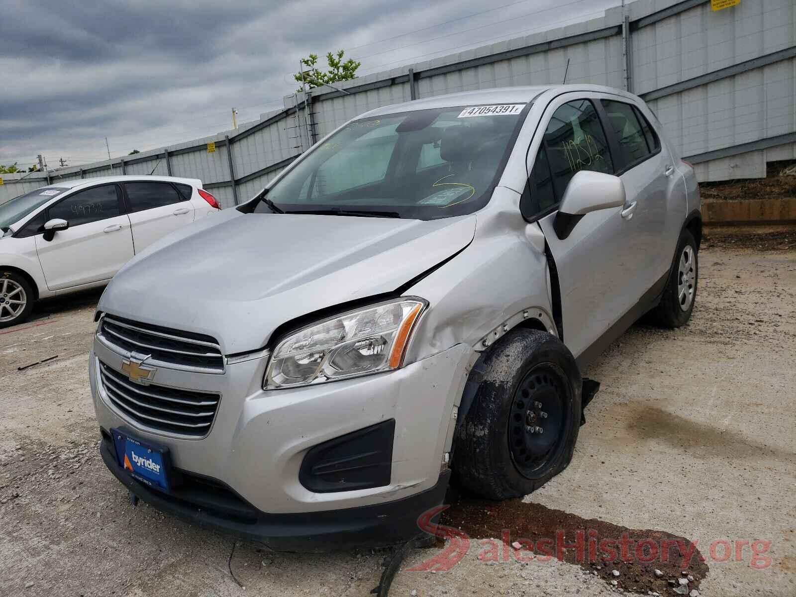 3GNCJKSB6GL184689 2016 CHEVROLET TRAX