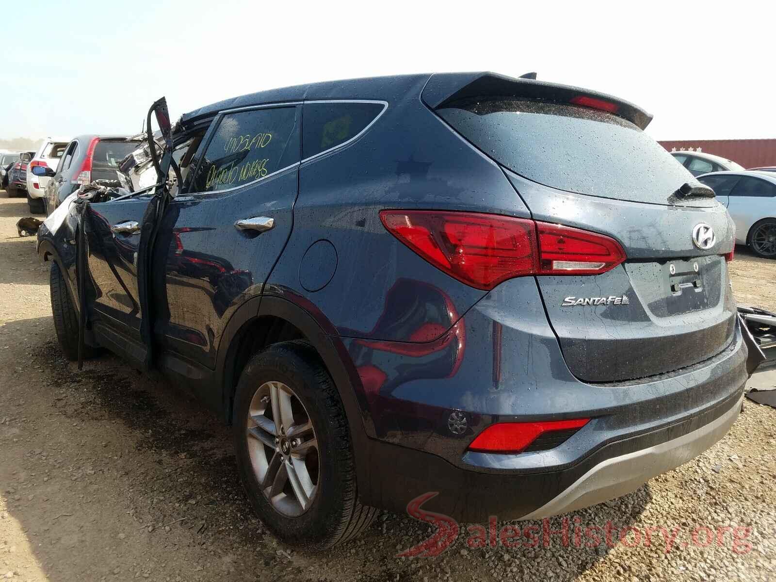 5NMZTDLB5HH023644 2017 HYUNDAI SANTA FE