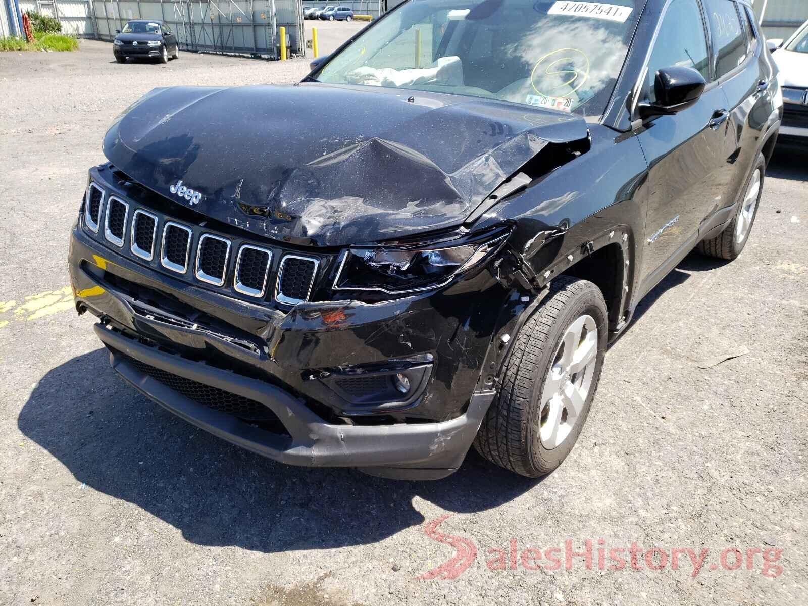 3C4NJDBB0KT711843 2019 JEEP COMPASS