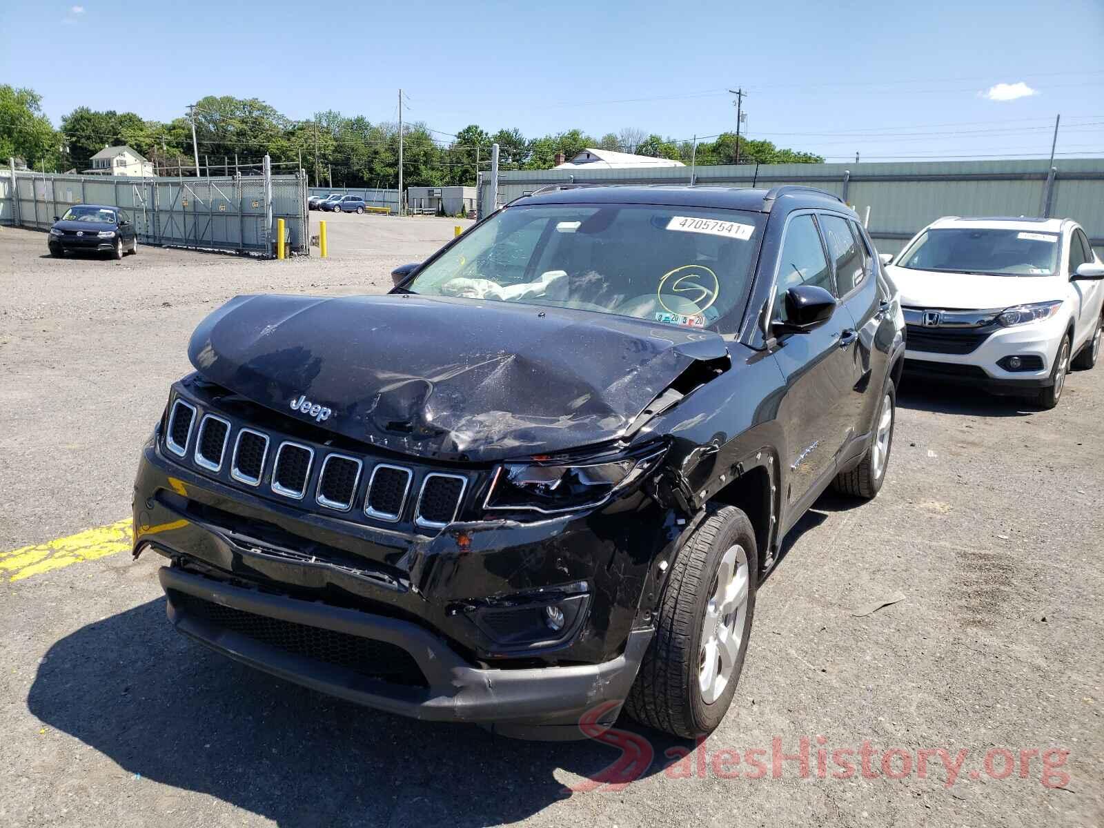 3C4NJDBB0KT711843 2019 JEEP COMPASS