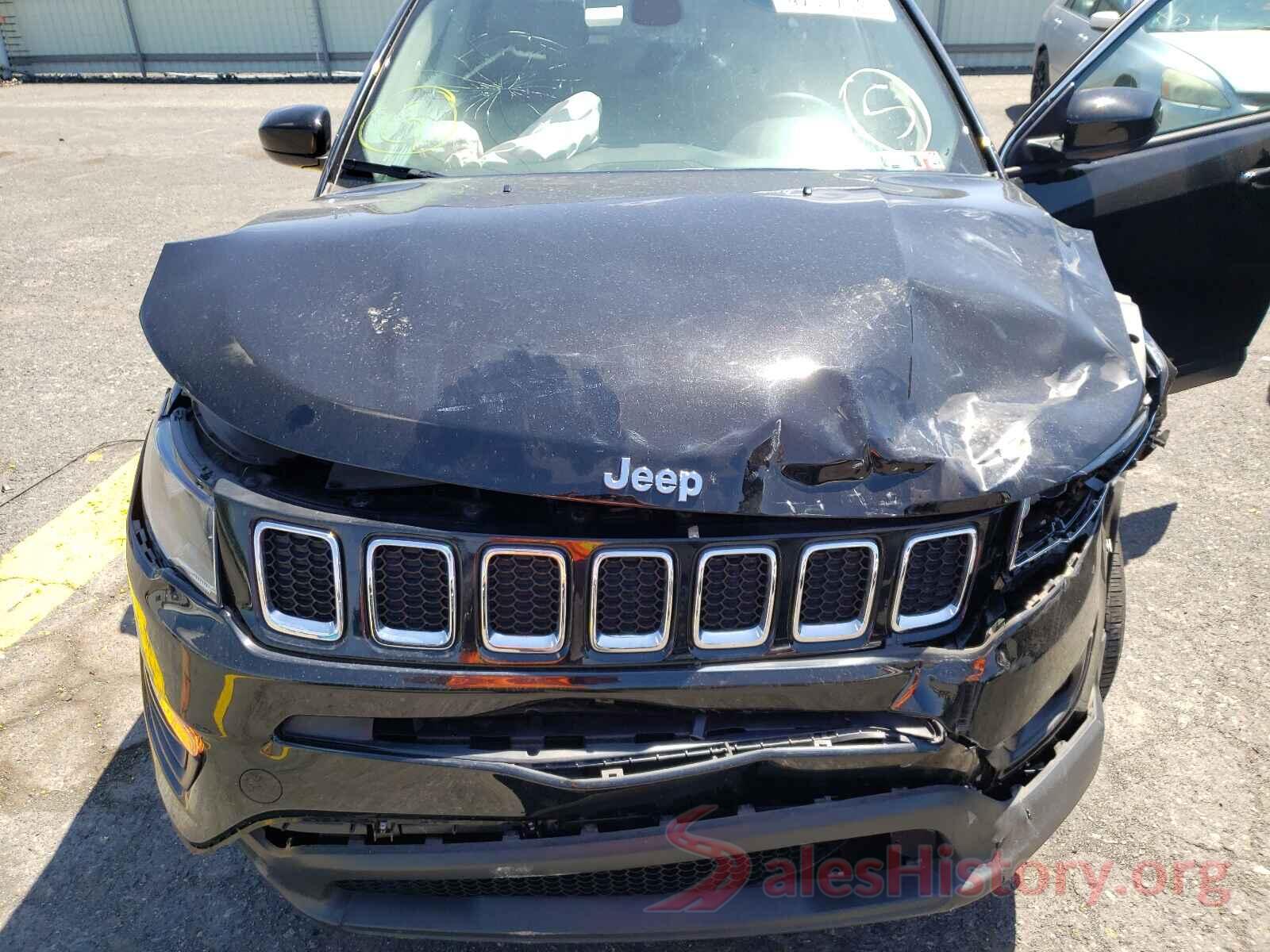 3C4NJDBB0KT711843 2019 JEEP COMPASS