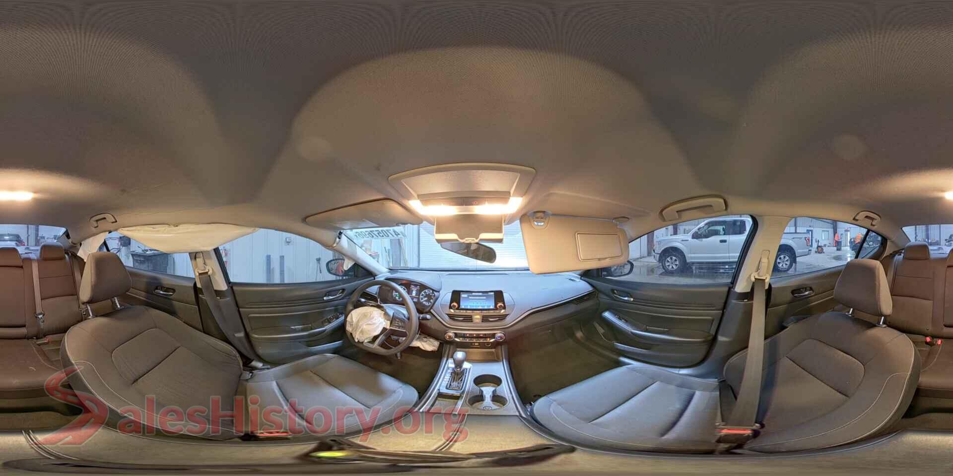 2022 NISSAN ALTIMA VIN 1N4BL4BV1NN387612, damage close-up