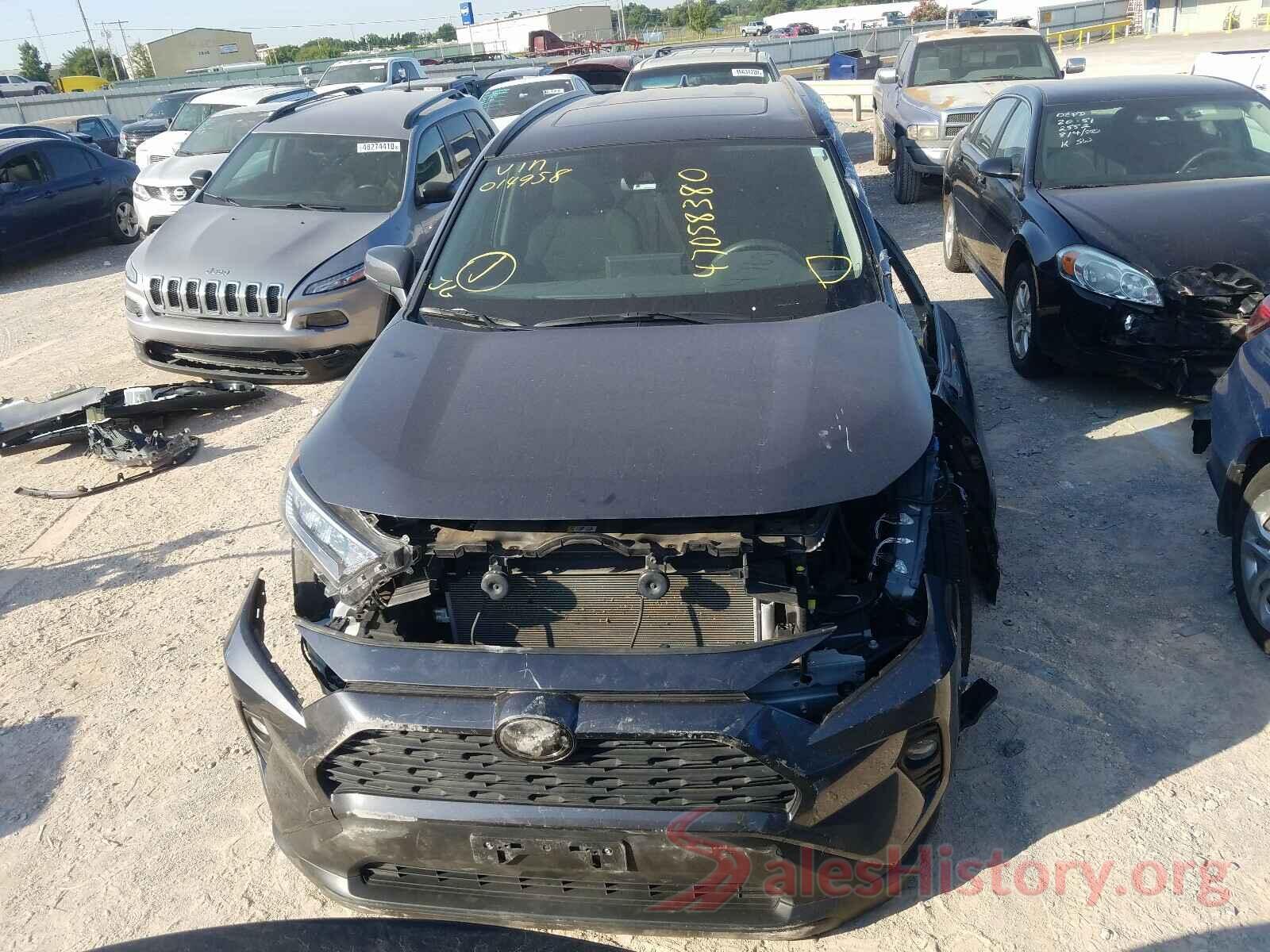 JTMW1RFV9KJ014958 2019 TOYOTA RAV4