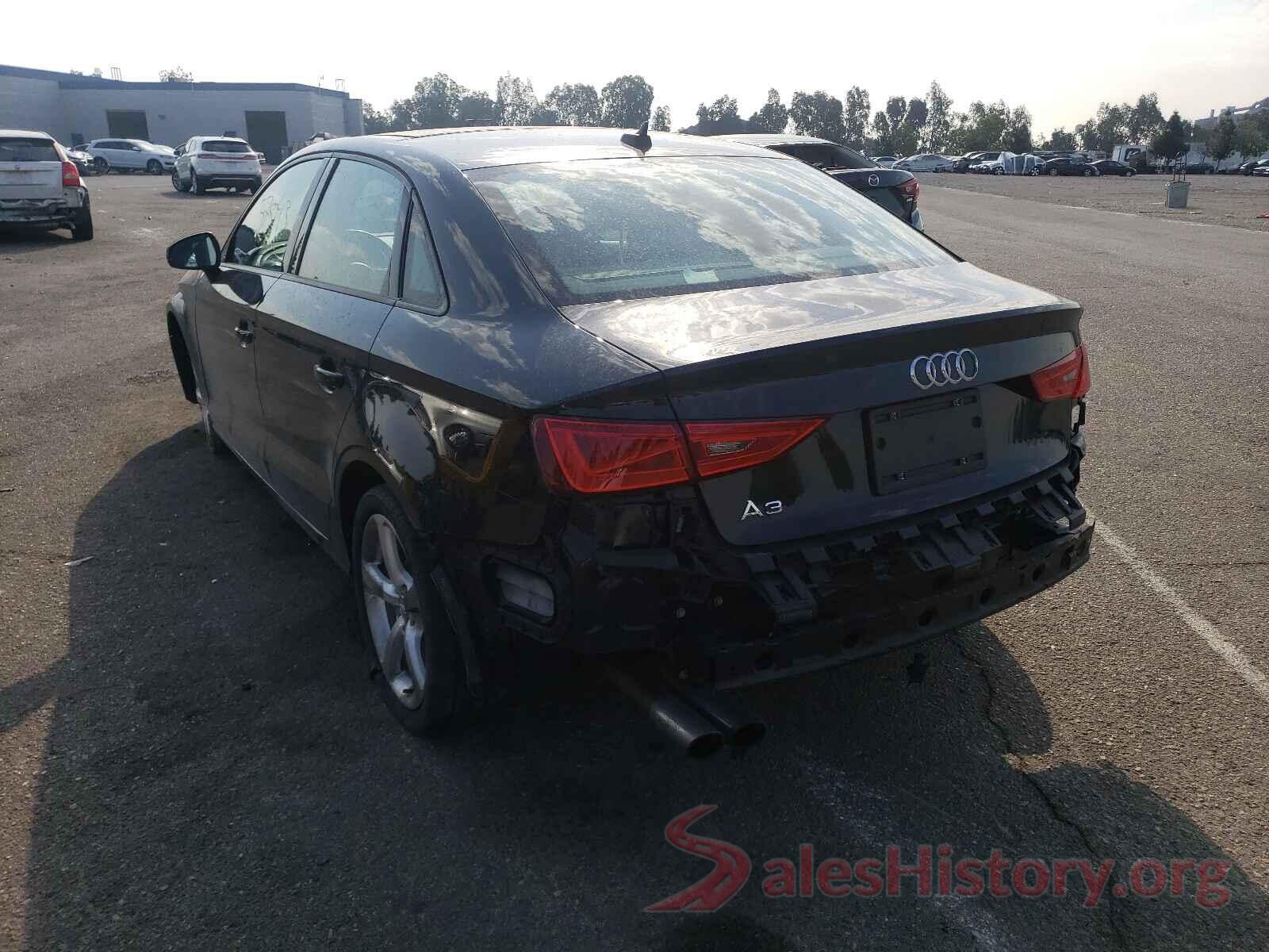 WAUA7GFF8G1057830 2016 AUDI A3