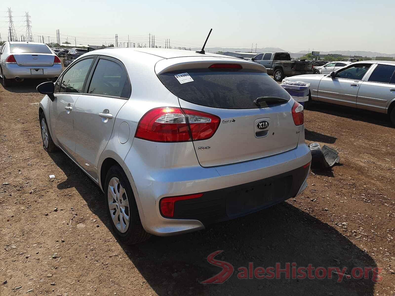 KNADM5A38G6699491 2016 KIA RIO