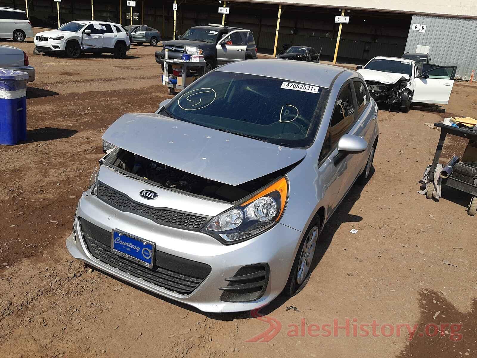 KNADM5A38G6699491 2016 KIA RIO