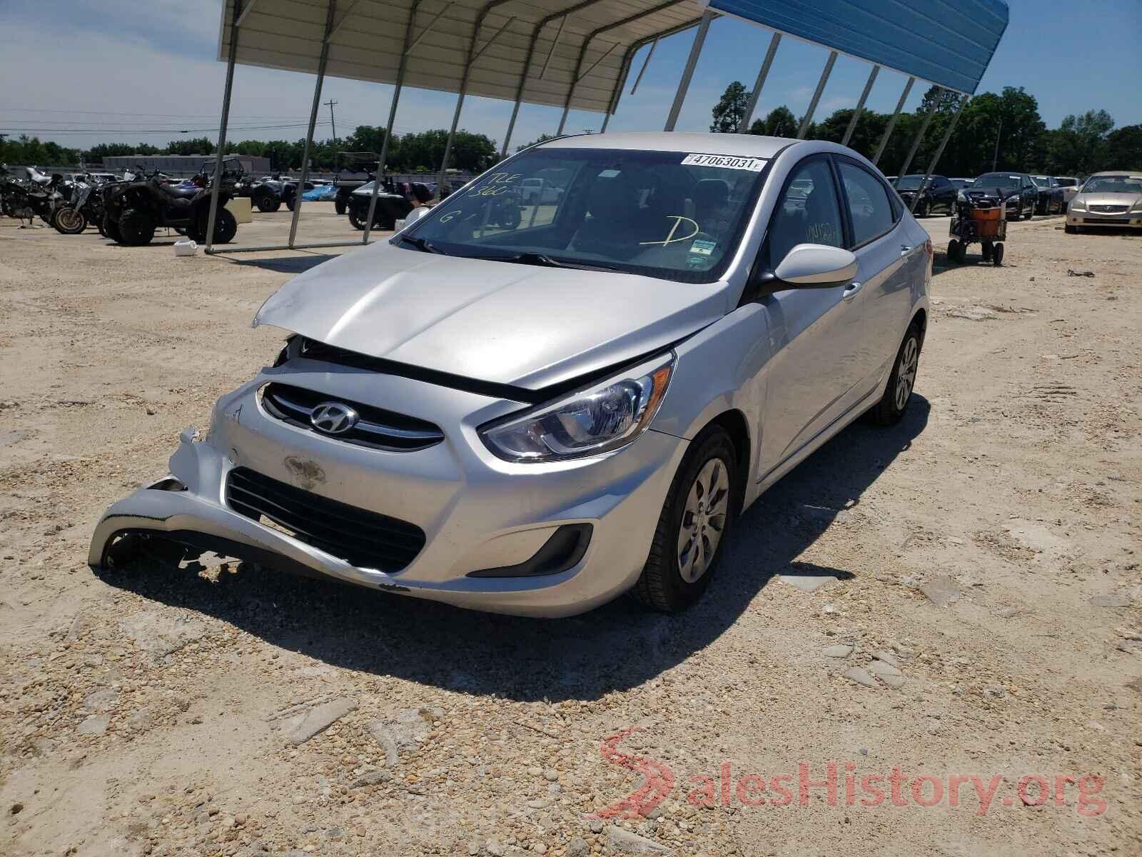 KMHCT4AE0GU965476 2016 HYUNDAI ACCENT