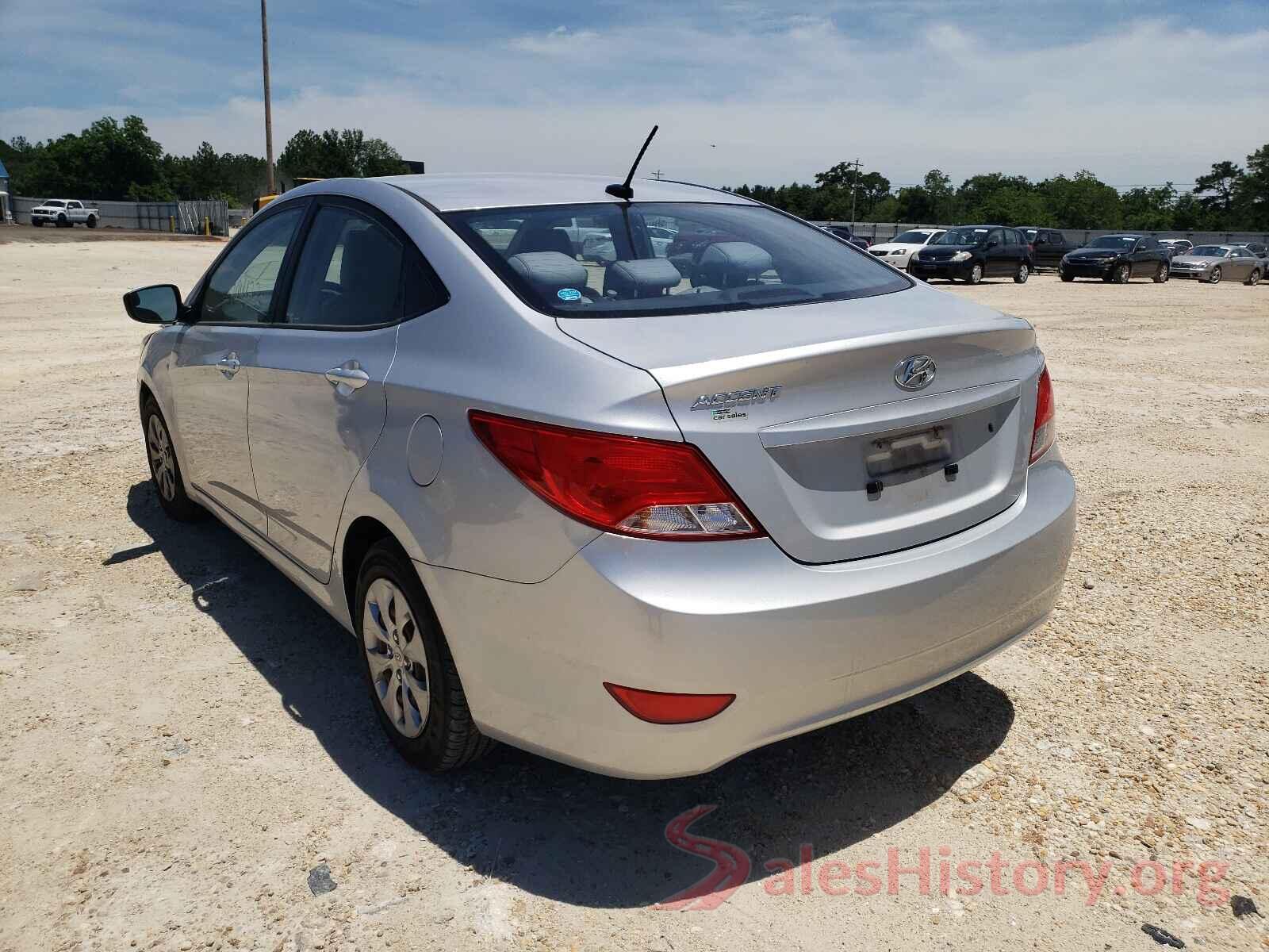 KMHCT4AE0GU965476 2016 HYUNDAI ACCENT