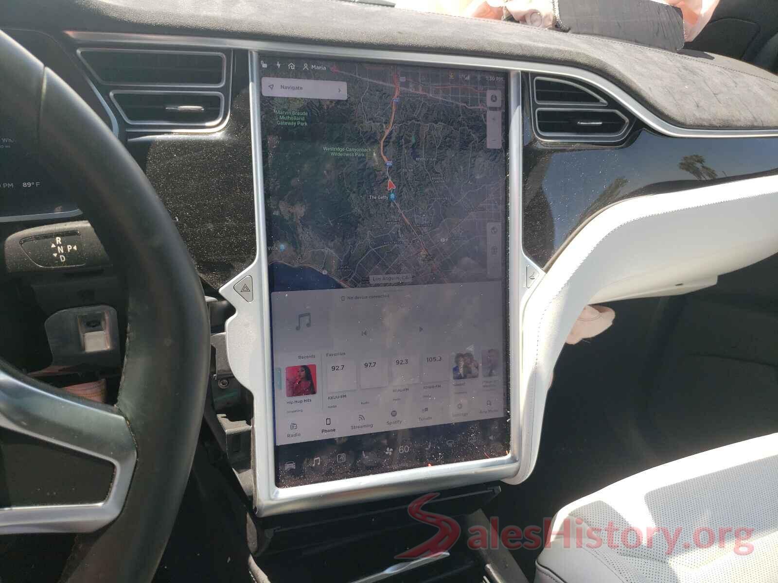 5YJXCBE24GF007976 2016 TESLA MODEL X