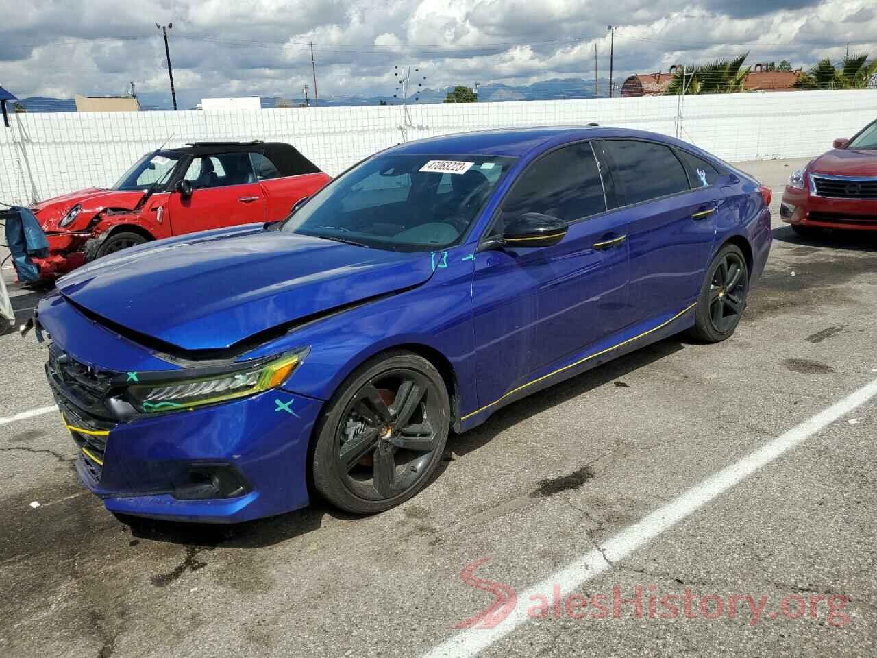 1HGCV1F3XMA075196 2021 HONDA ACCORD