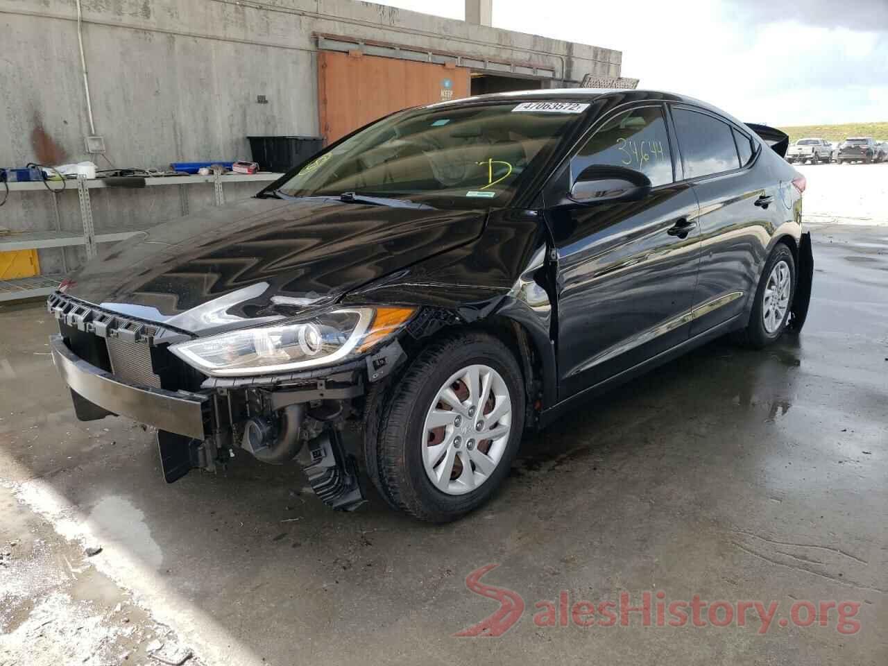 5NPD74LF8JH333605 2018 HYUNDAI ELANTRA