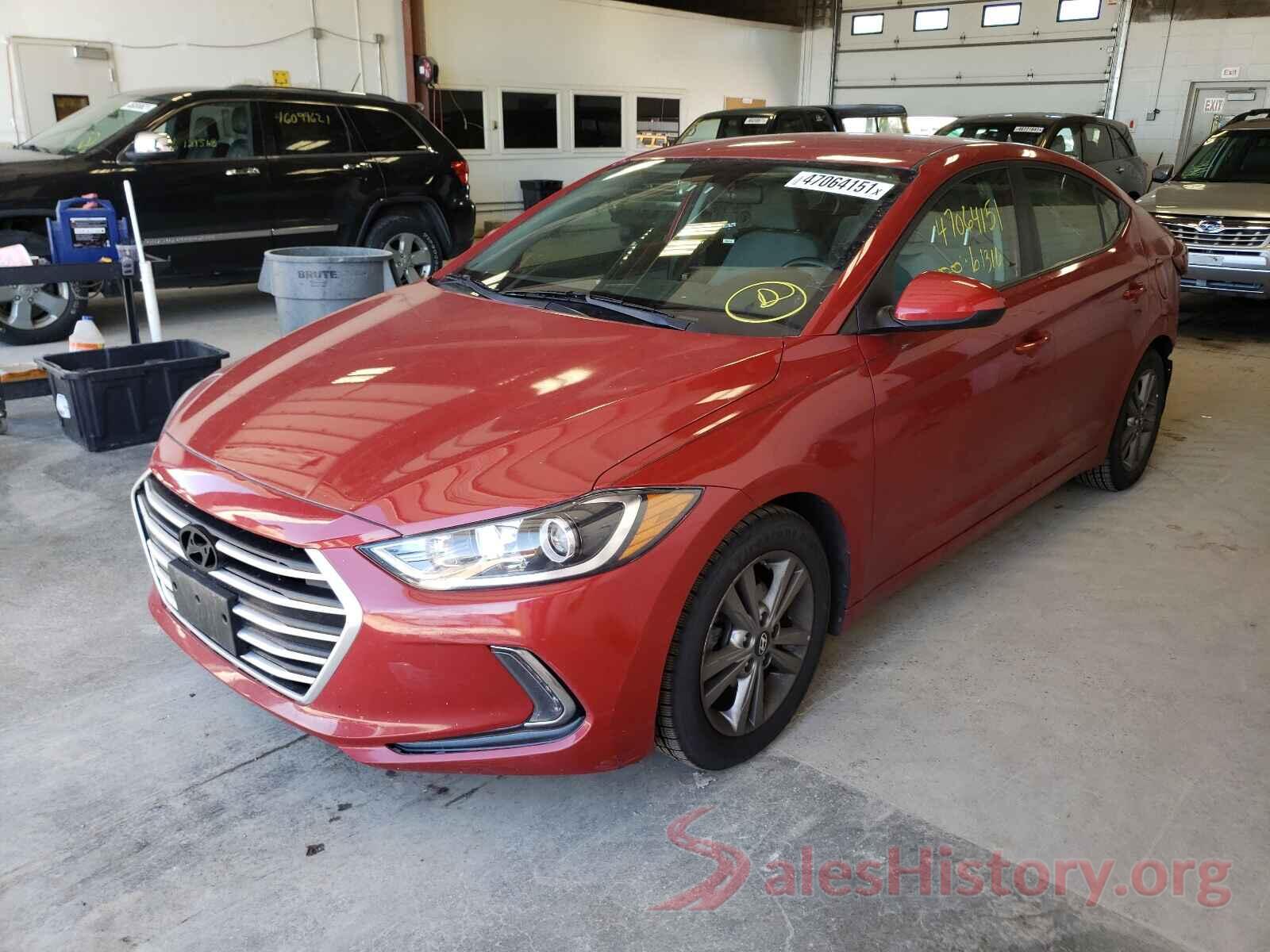 5NPD84LF6HH041040 2017 HYUNDAI ELANTRA