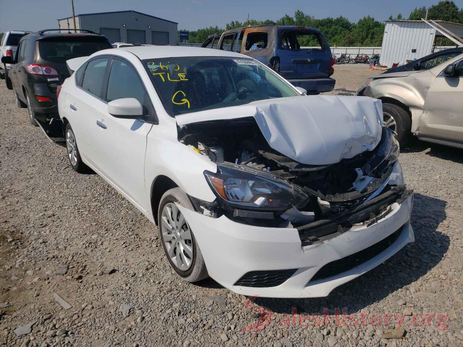 3N1AB7AP0KY267864 2019 NISSAN SENTRA