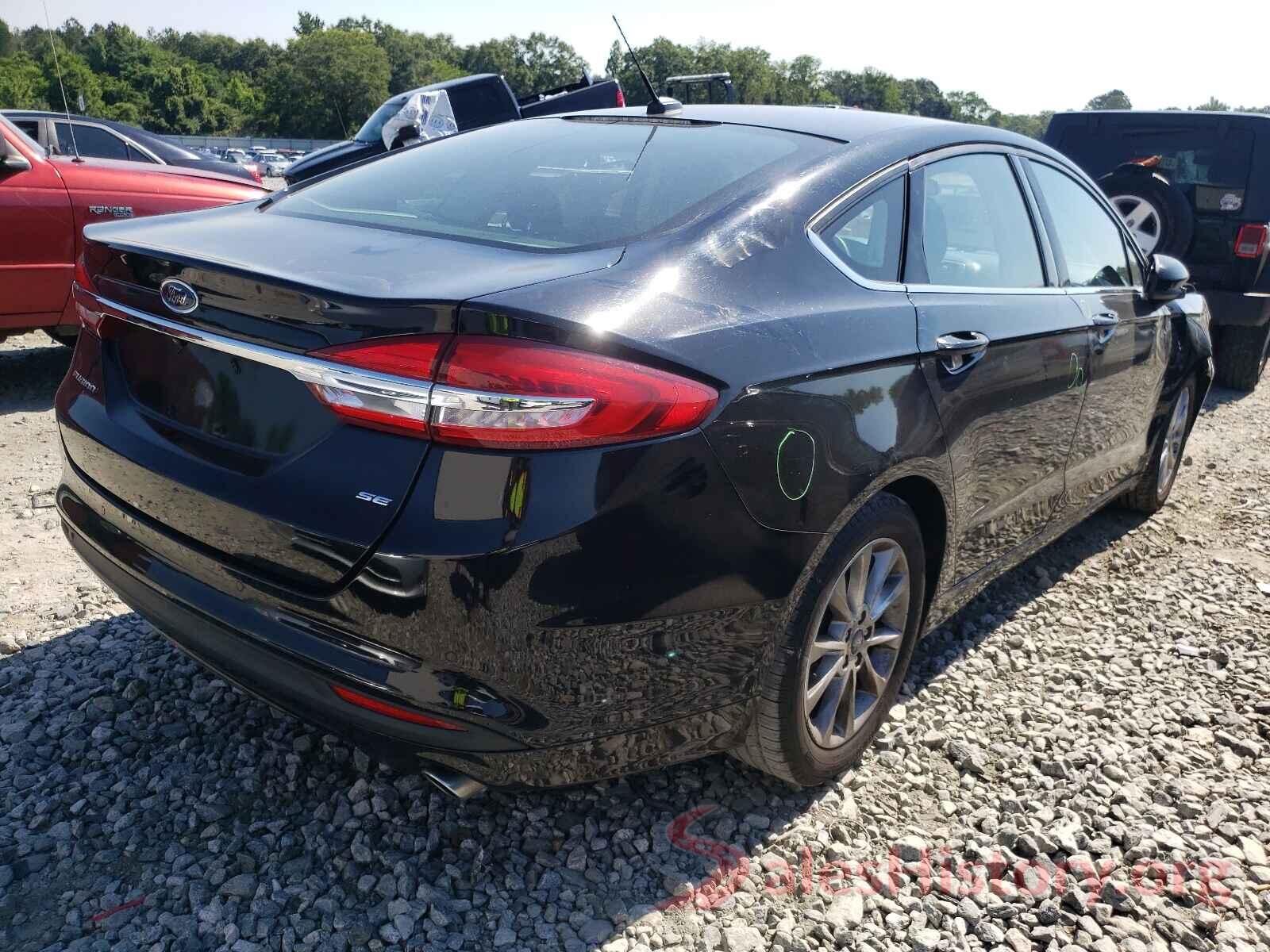 3FA6P0H70HR260262 2017 FORD FUSION