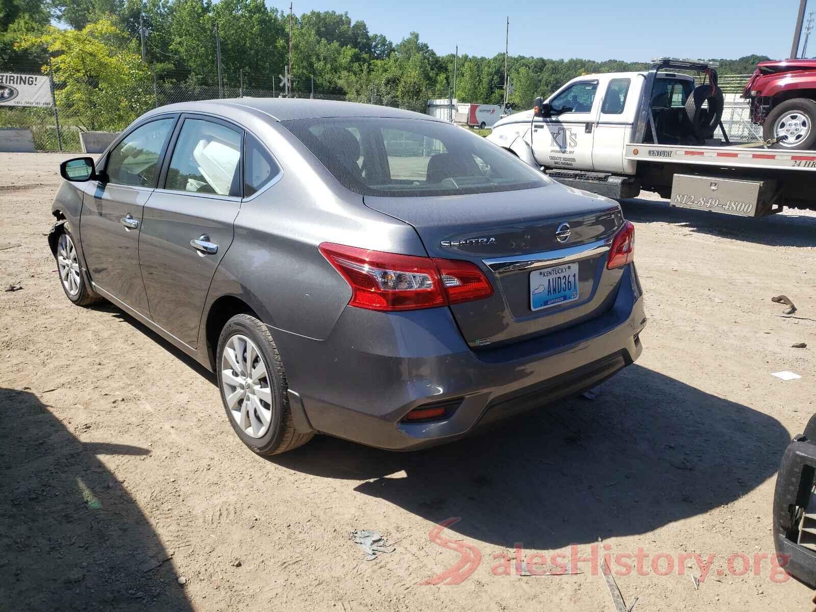 3N1AB7AP9KY215780 2019 NISSAN SENTRA