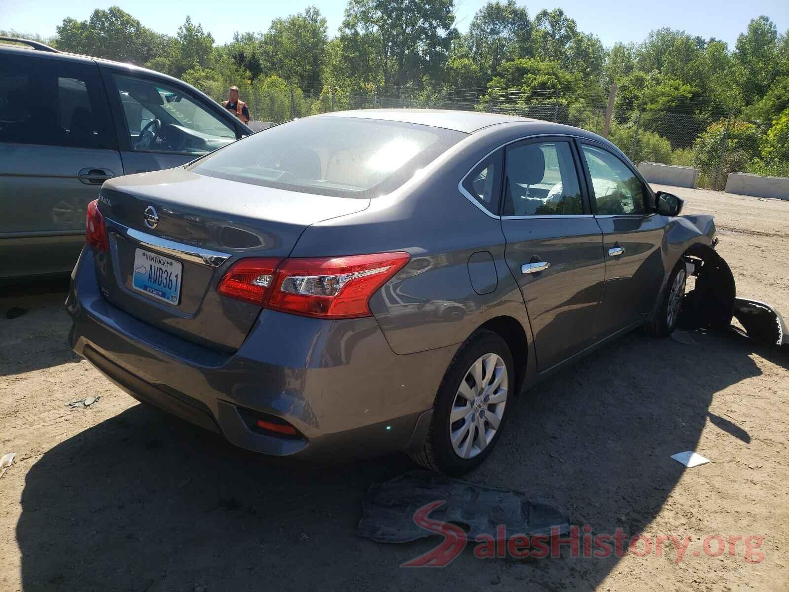 3N1AB7AP9KY215780 2019 NISSAN SENTRA