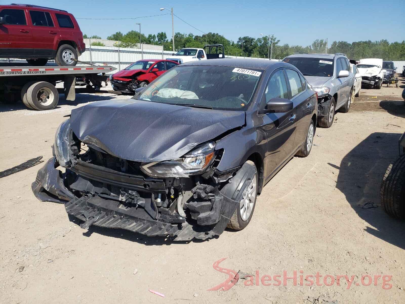 3N1AB7AP9KY215780 2019 NISSAN SENTRA