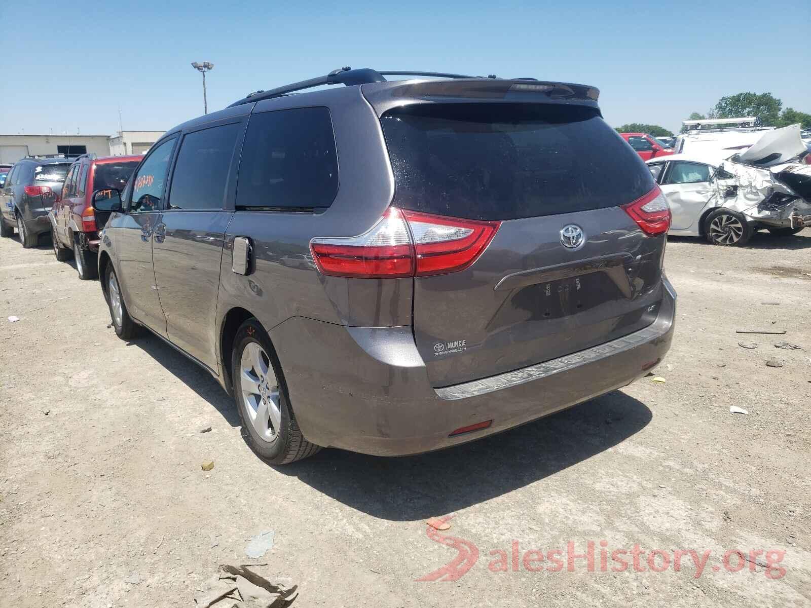 5TDKK3DC9GS761805 2016 TOYOTA SIENNA