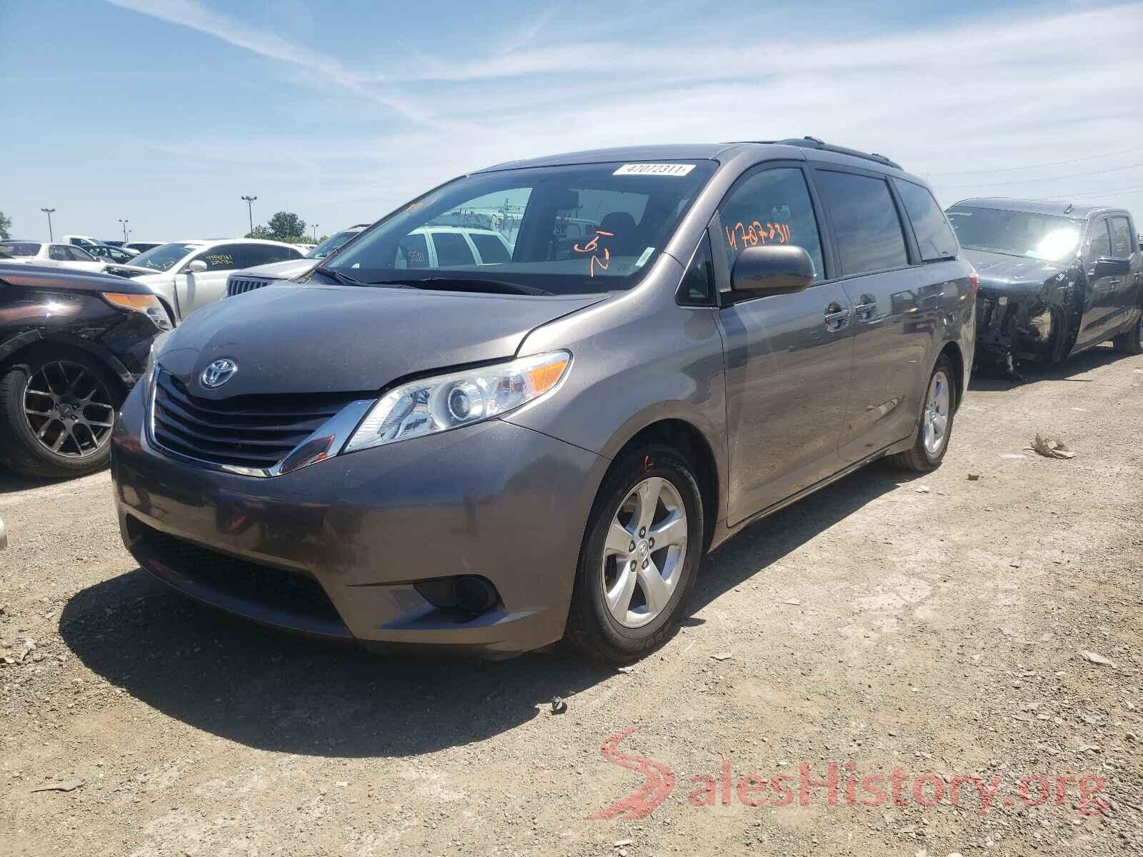 5TDKK3DC9GS761805 2016 TOYOTA SIENNA