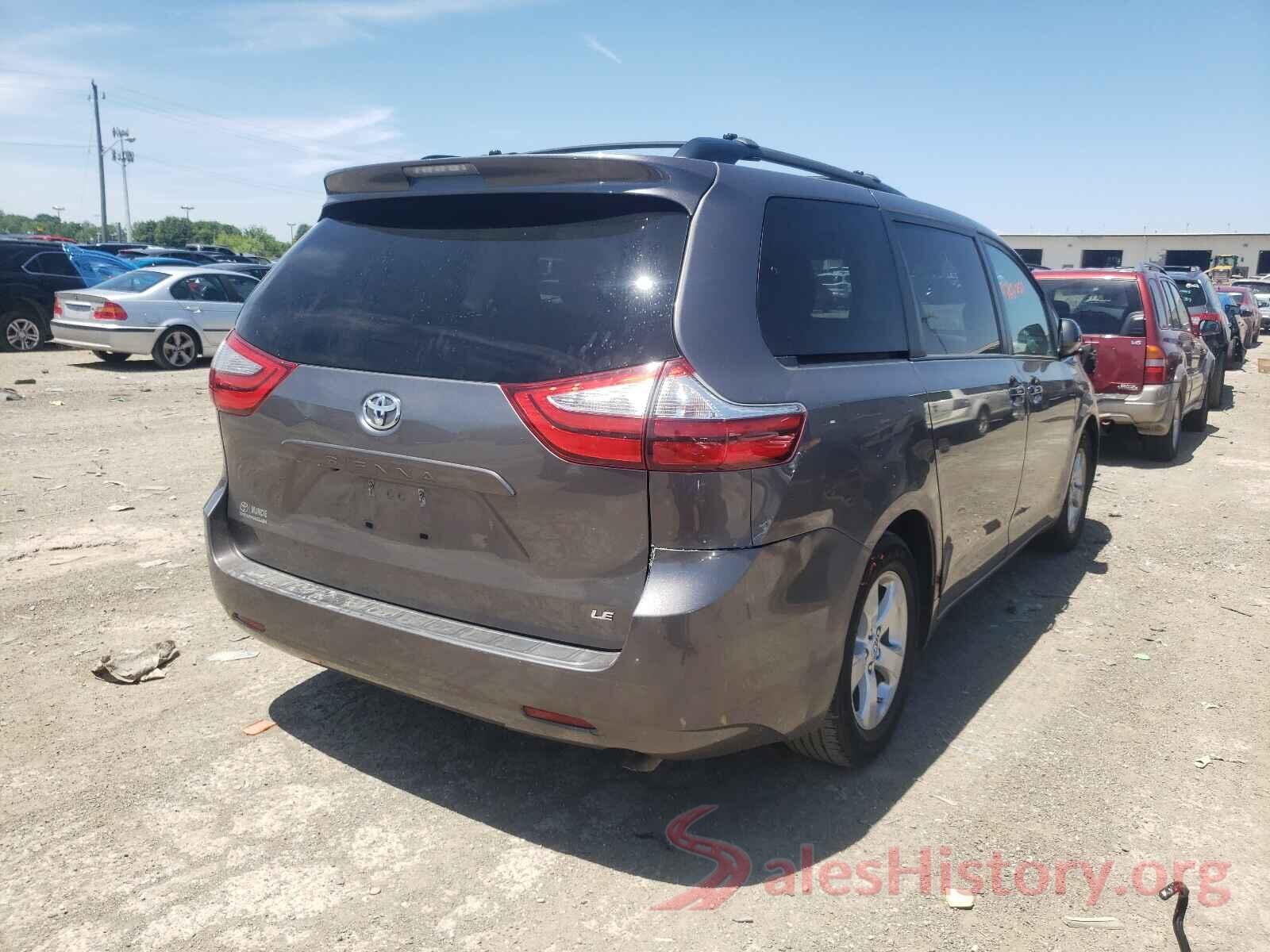 5TDKK3DC9GS761805 2016 TOYOTA SIENNA