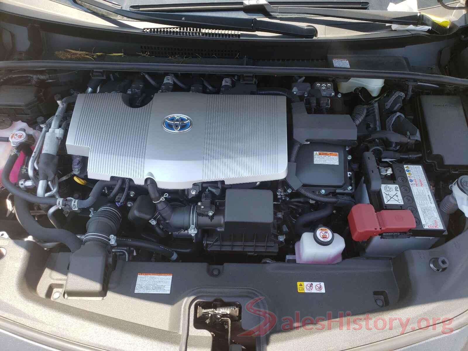 JTDKAMFP5M3167203 2021 TOYOTA PRIUS