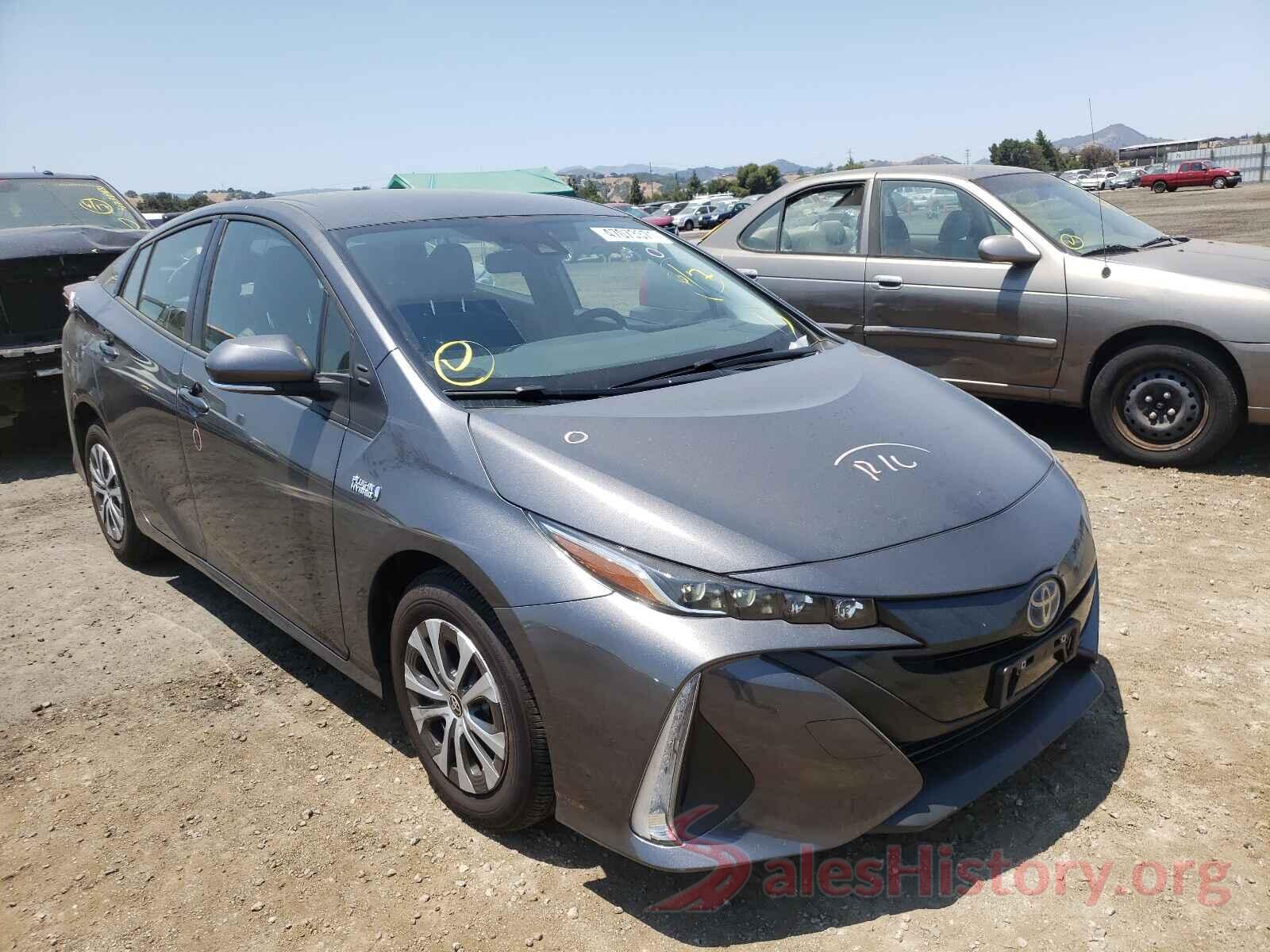 JTDKAMFP5M3167203 2021 TOYOTA PRIUS