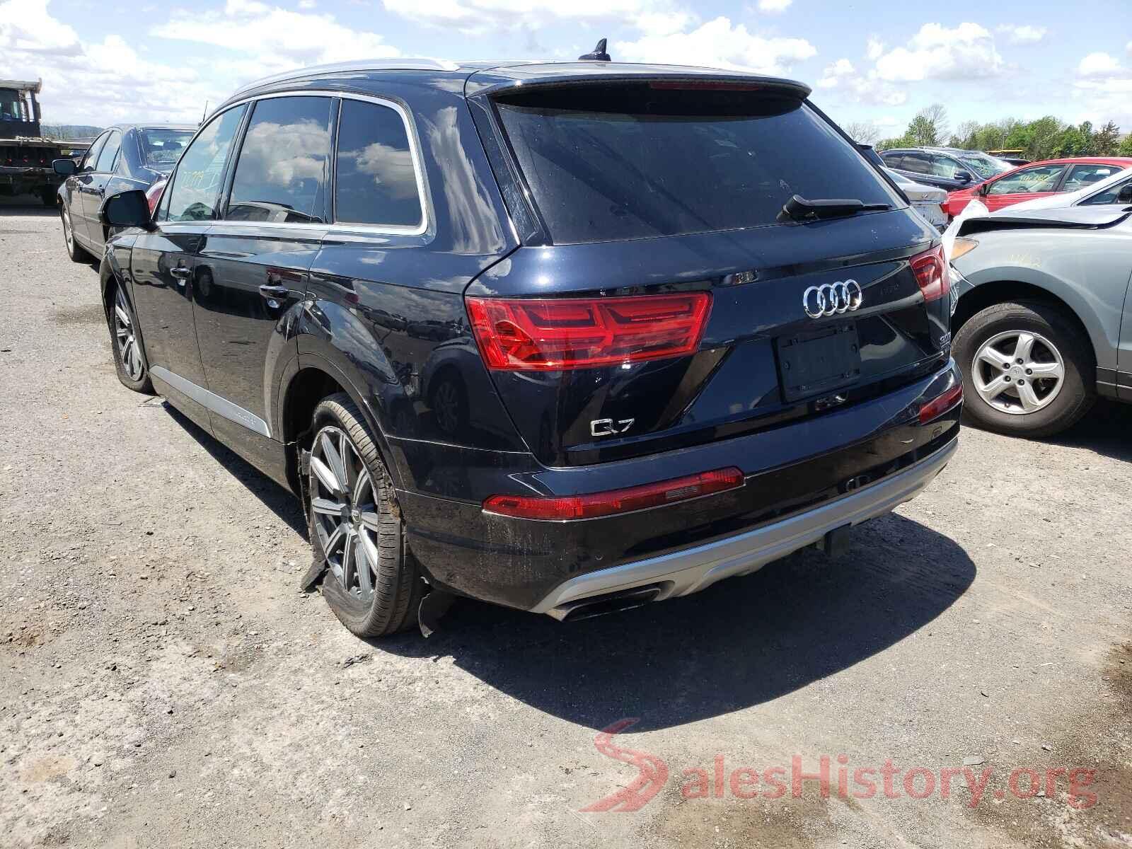 WA1LAAF72HD037814 2017 AUDI Q7