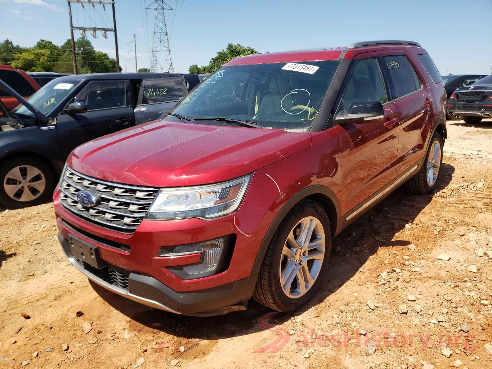 1FM5K7D87GGB91809 2016 FORD EXPLORER