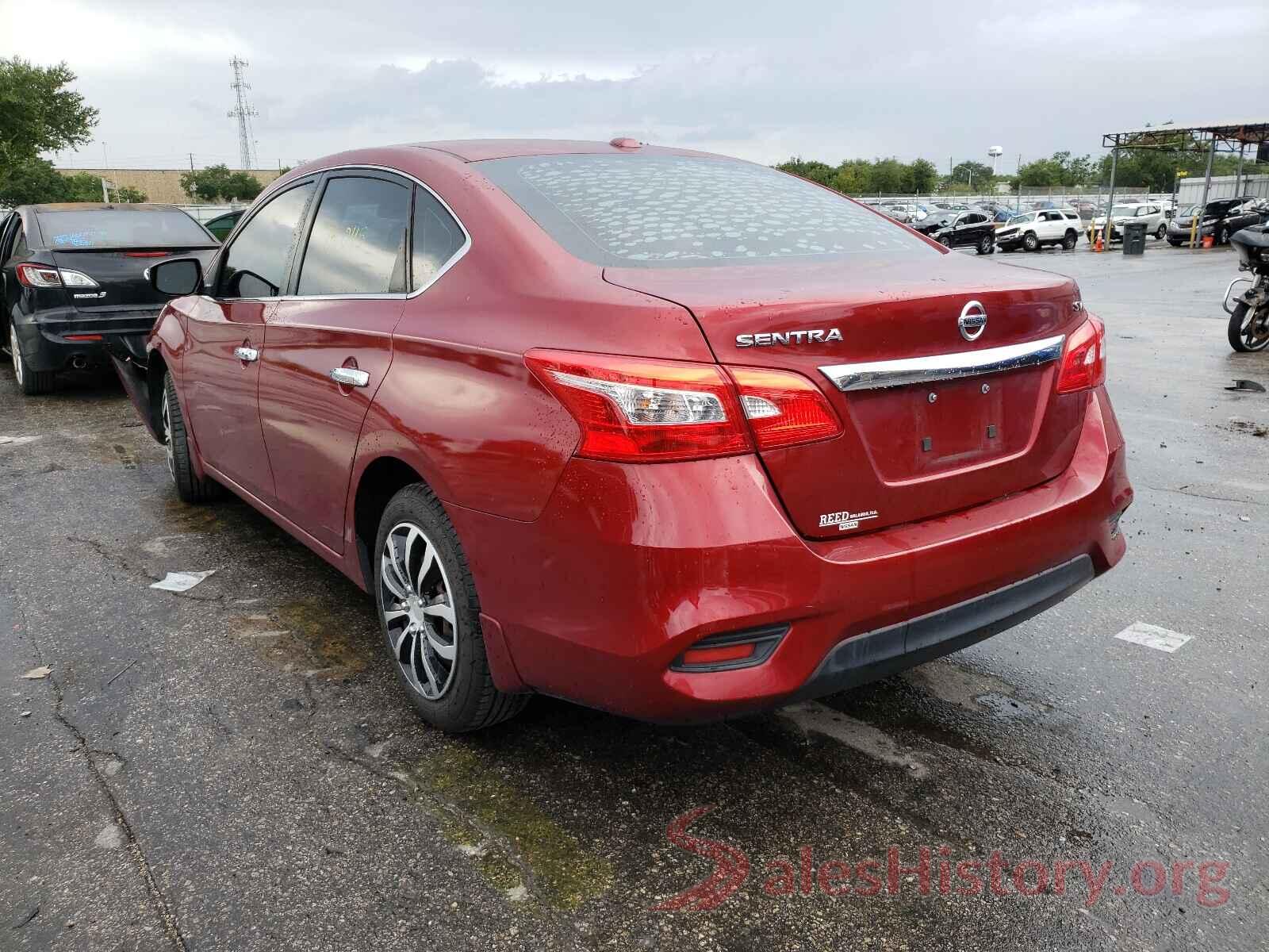 3N1AB7AP3HY367594 2017 NISSAN SENTRA