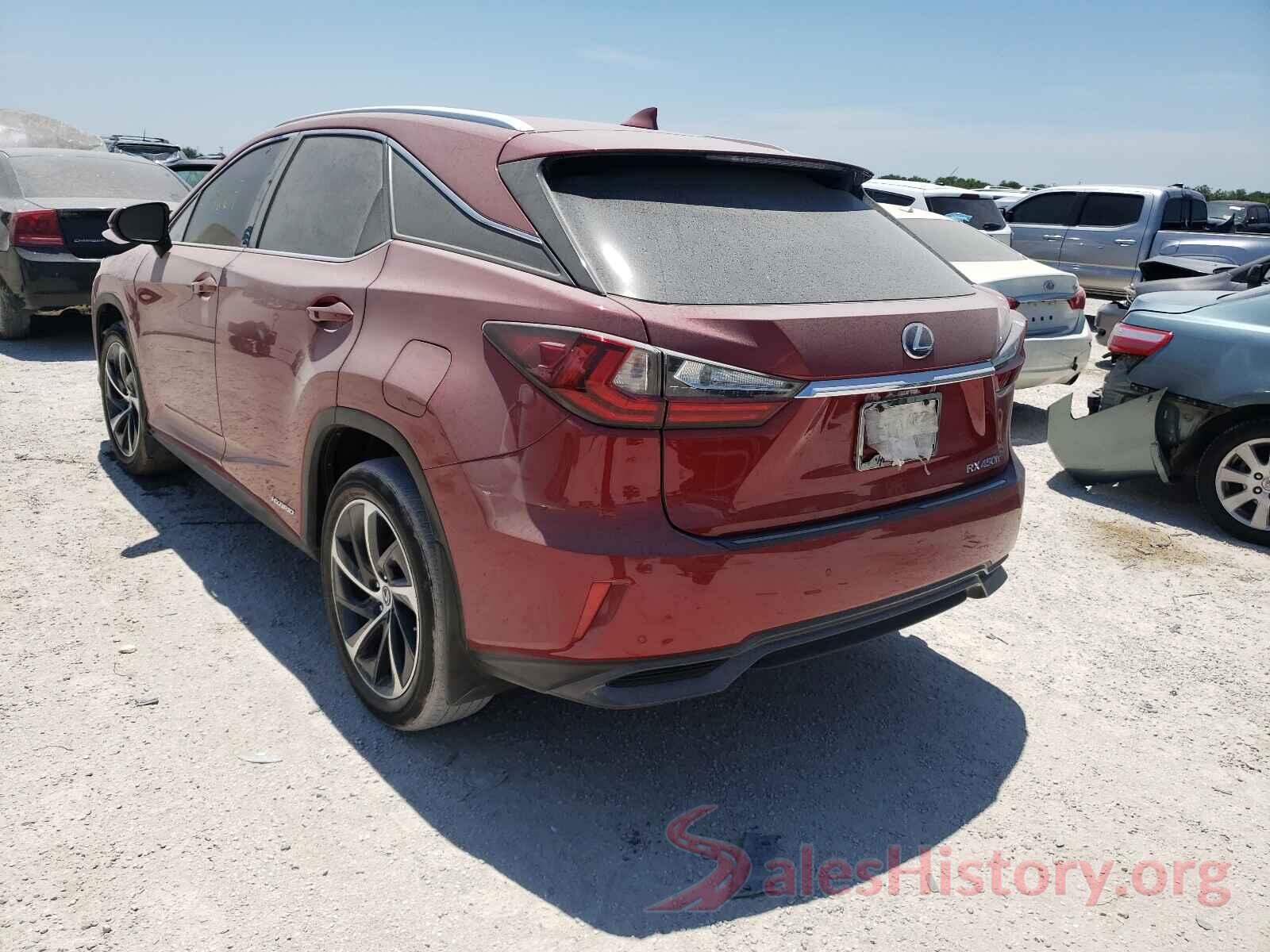 2T2BGMCA2KC042349 2019 LEXUS RX450