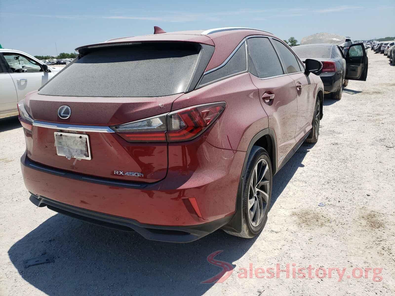 2T2BGMCA2KC042349 2019 LEXUS RX450