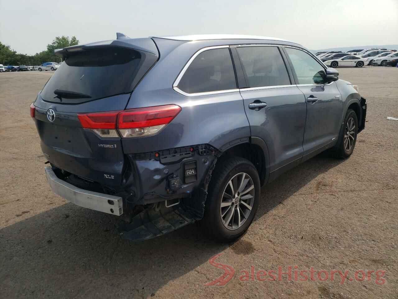 5TDJGRFH4KS078993 2019 TOYOTA HIGHLANDER